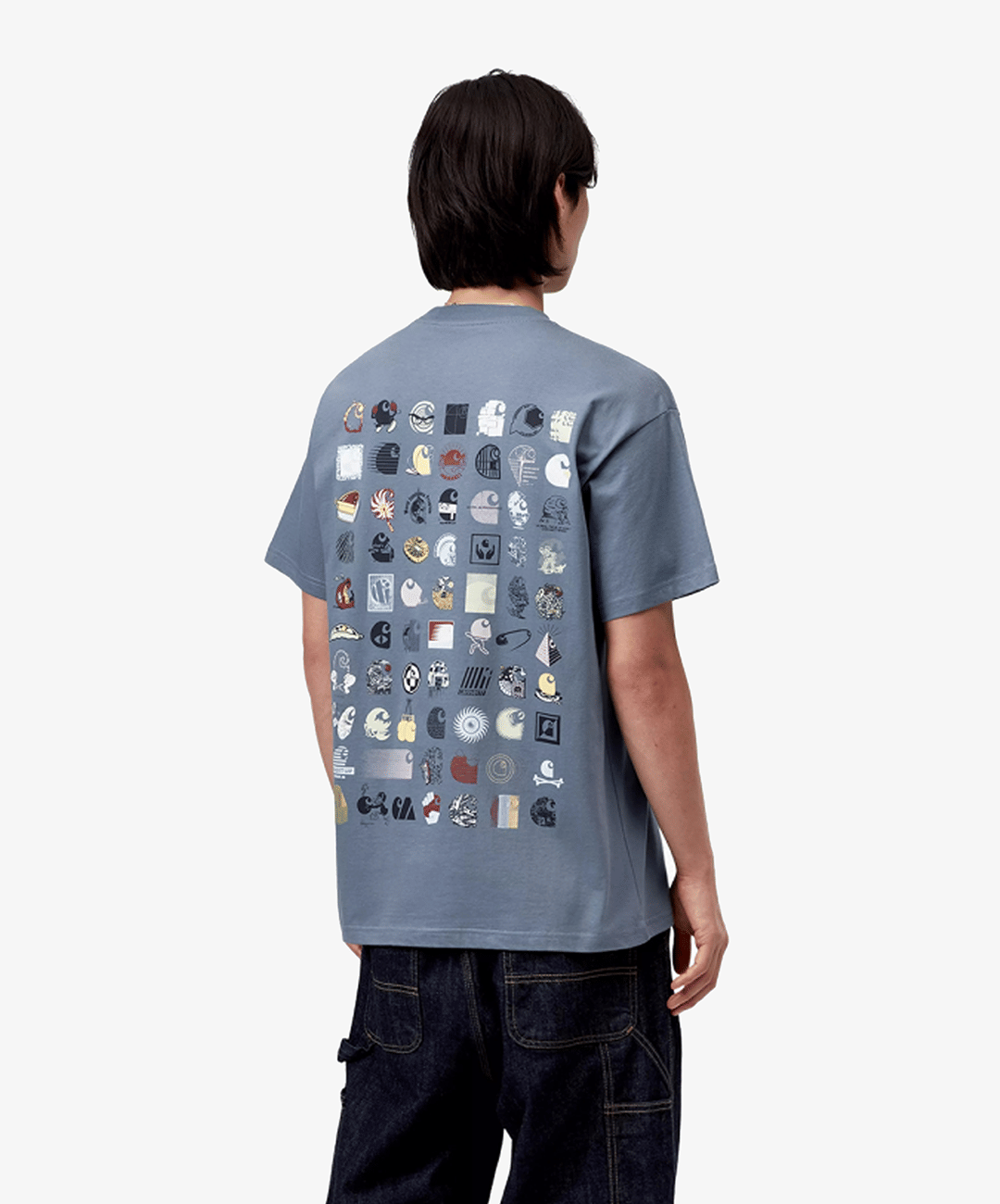 Carhartt | S/S C LOGO ARCHIVE T - SHIRT { BLUE