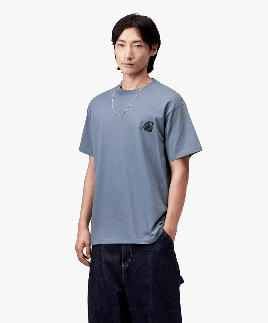 Carhartt | S/S C LOGO ARCHIVE T - SHIRT { BLUE