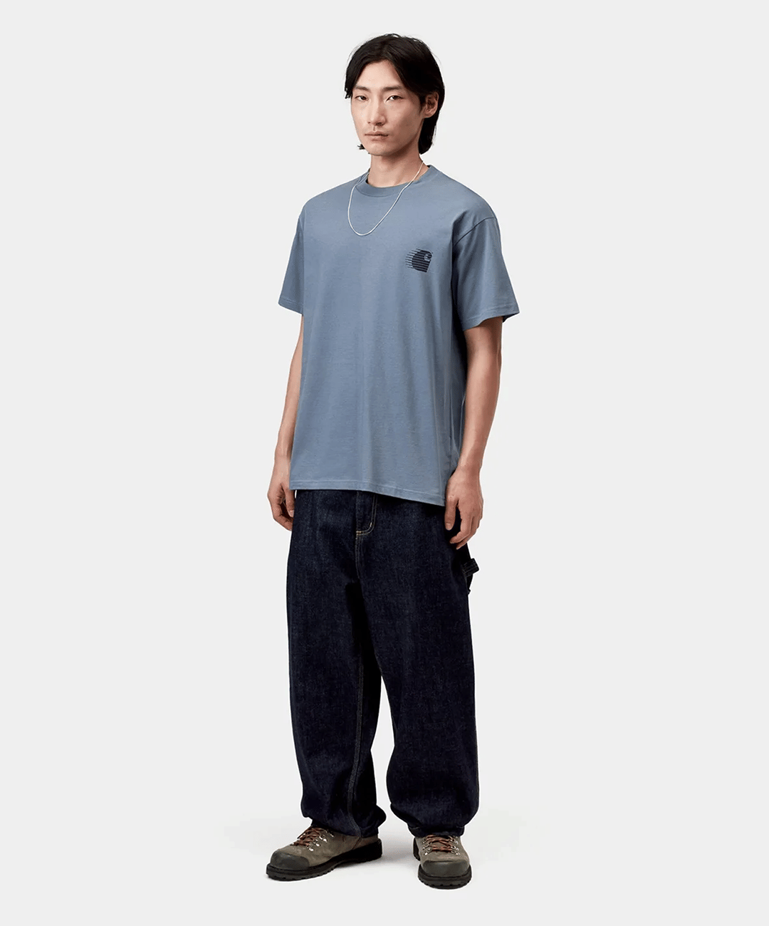Carhartt | S/S C LOGO ARCHIVE T - SHIRT { BLUE