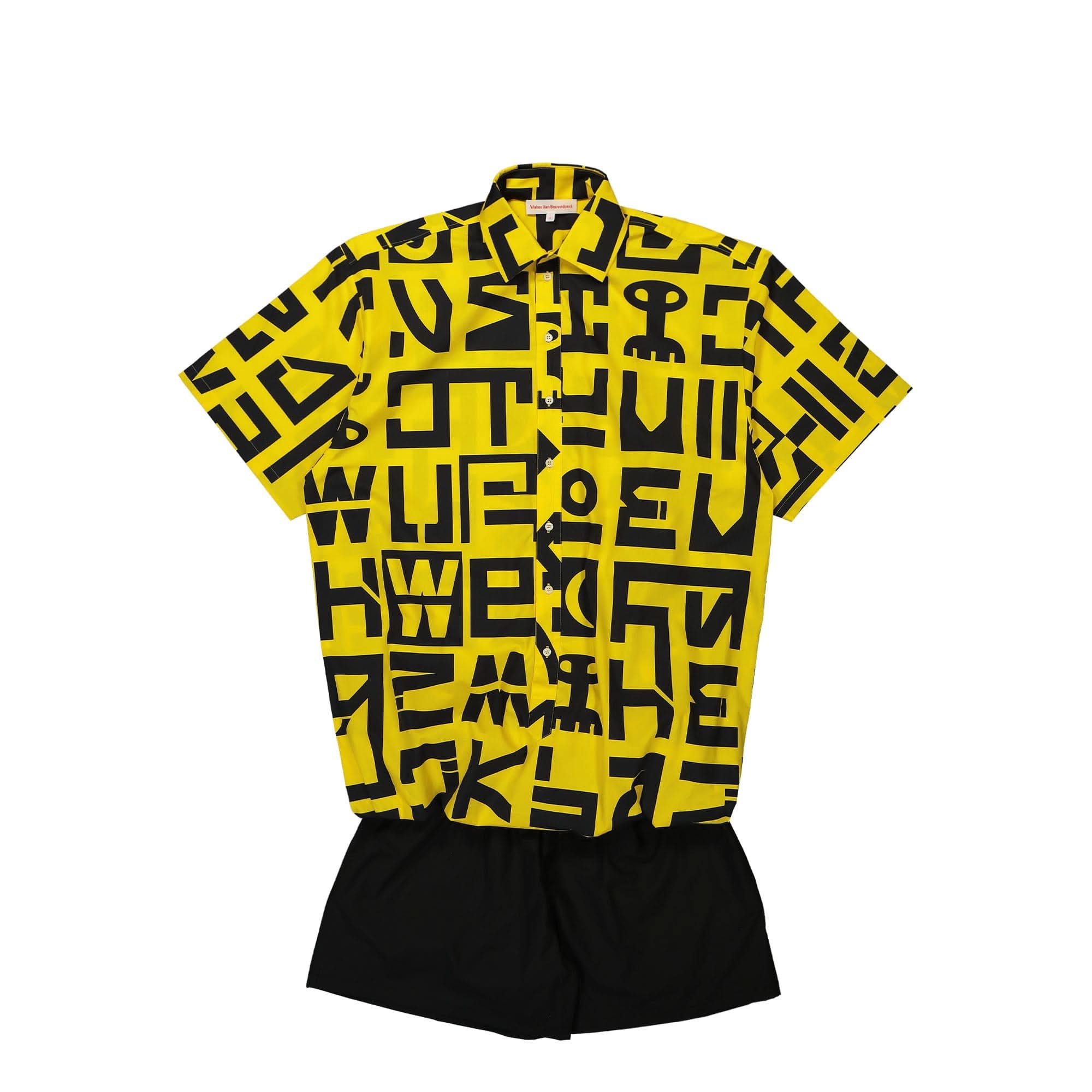 Walter Van Beirendonck Shirt Combi Shorts