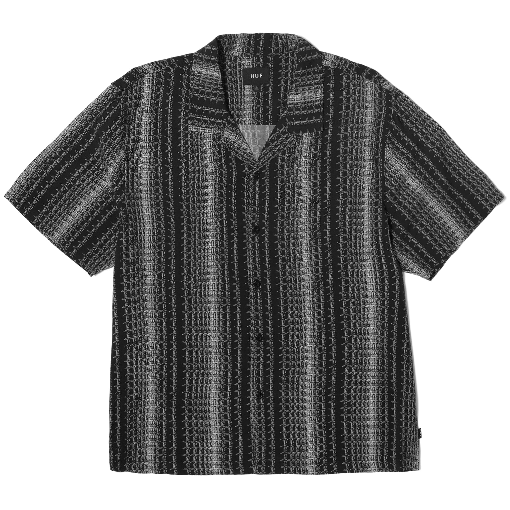 HUF Script Stripe Resort Shirt