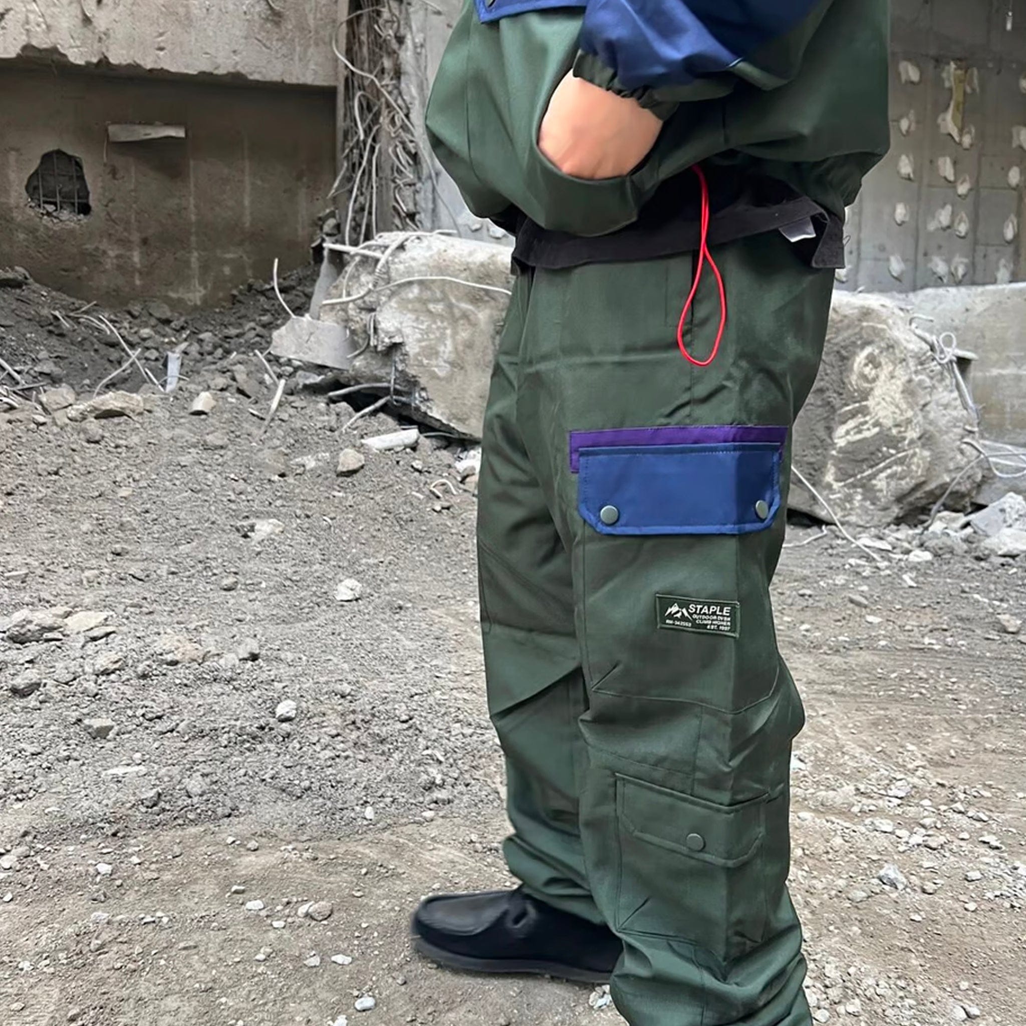 Staple OUTDOOR DVSN NYLON PANTS