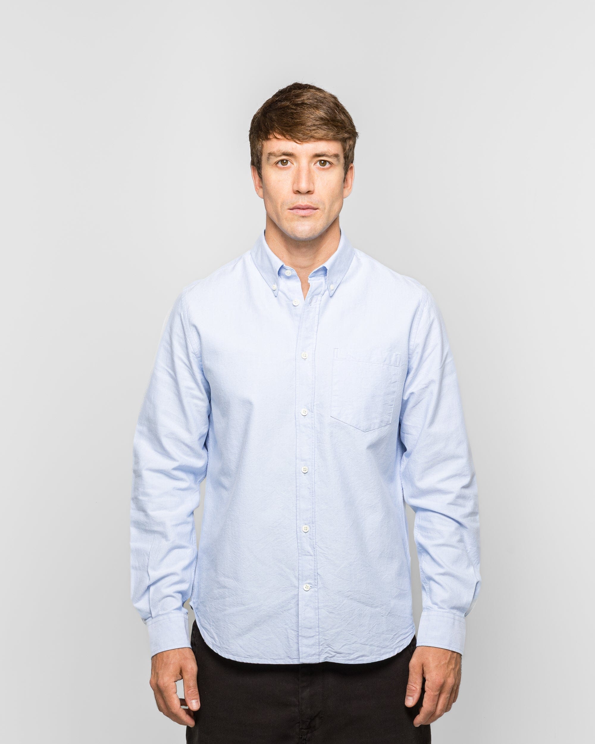Norse Projects Standard Oxford BD Shirt - Pale Blue