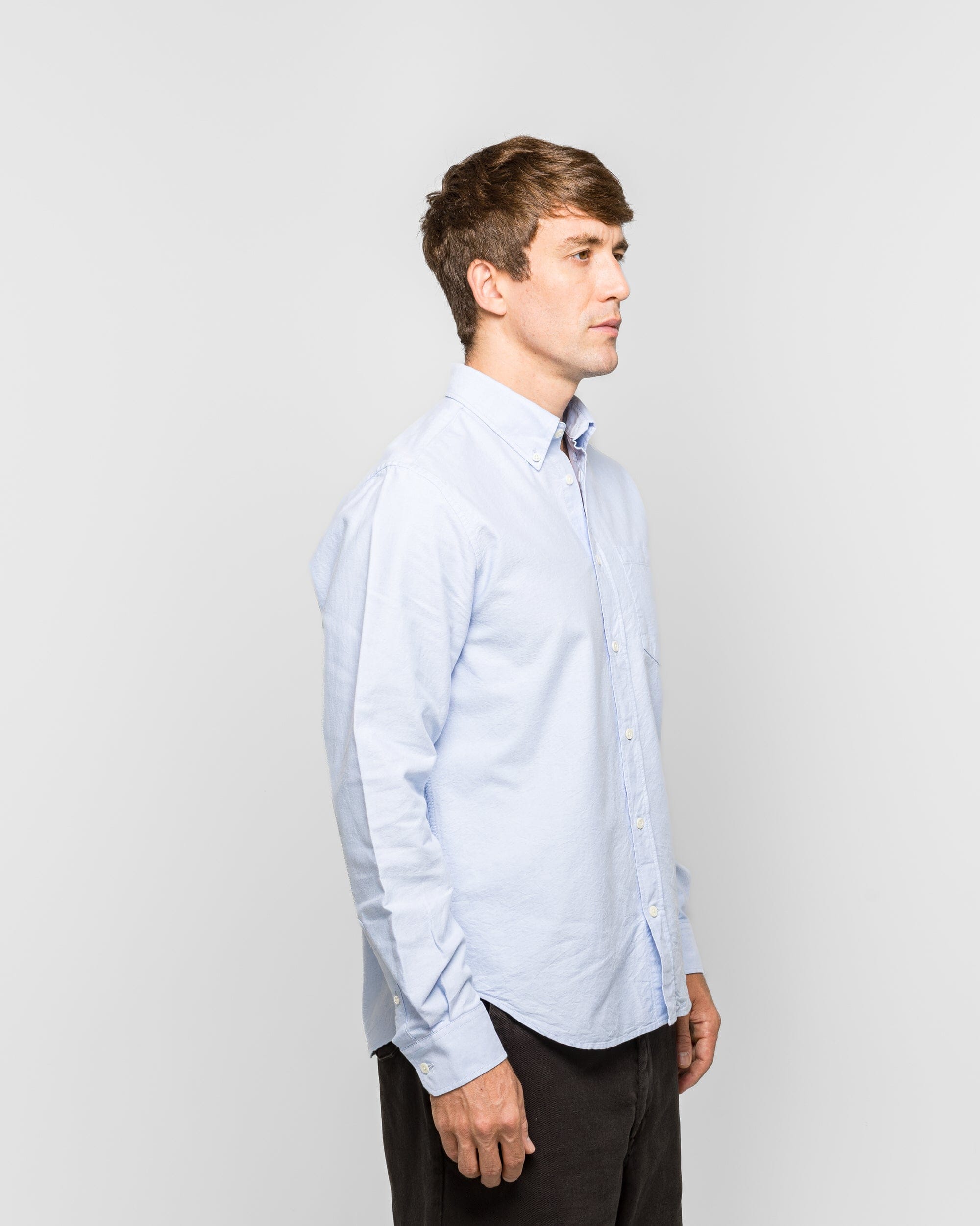 Norse Projects Standard Oxford BD Shirt - Pale Blue