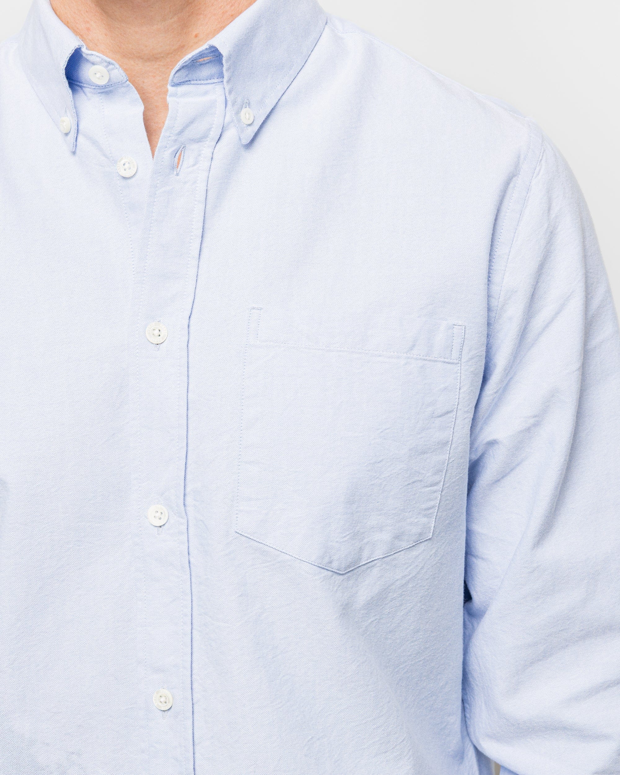 Norse Projects Standard Oxford BD Shirt - Pale Blue