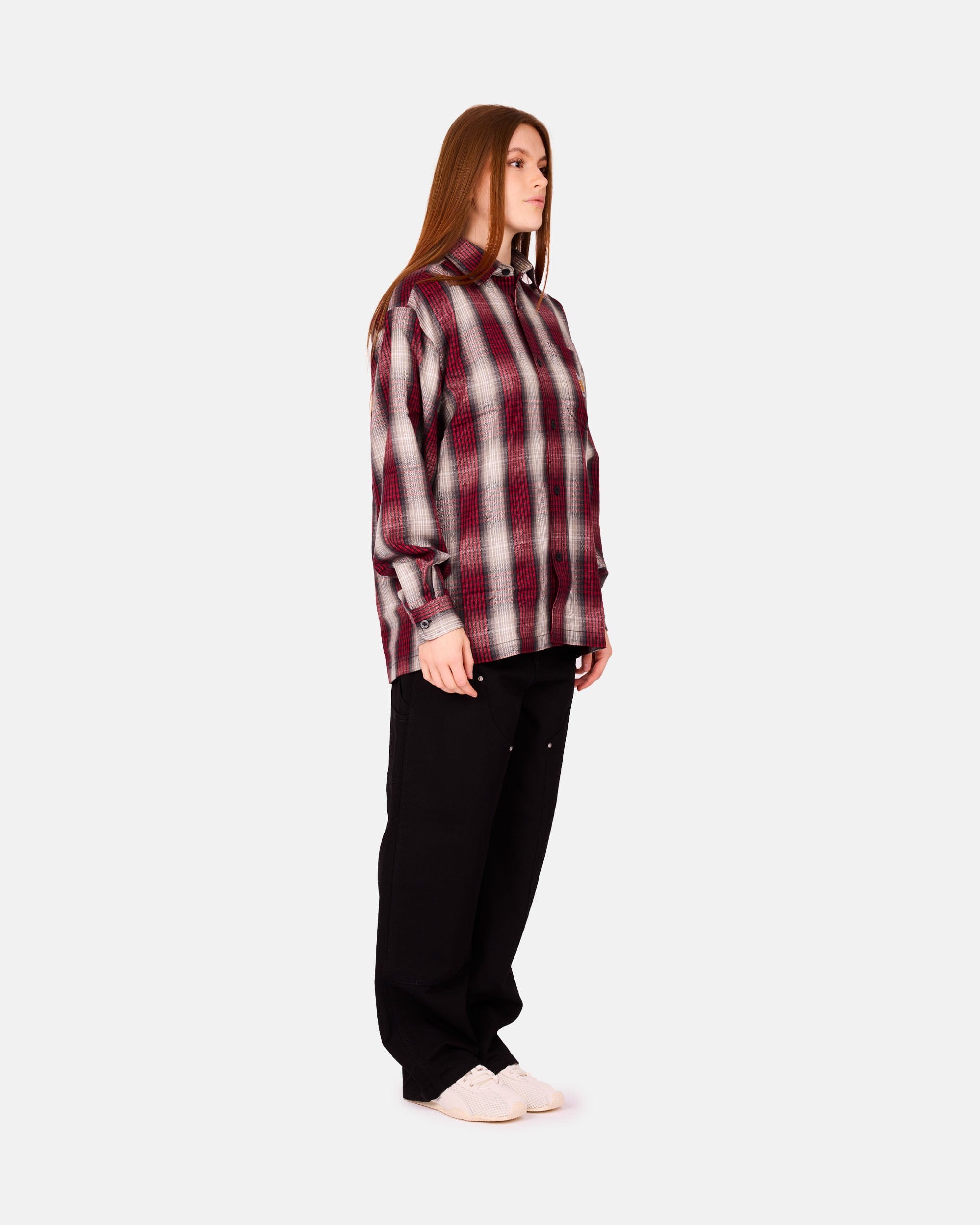 Carhartt Longsleeve Harlin Shirt Acrylic Plain Weave