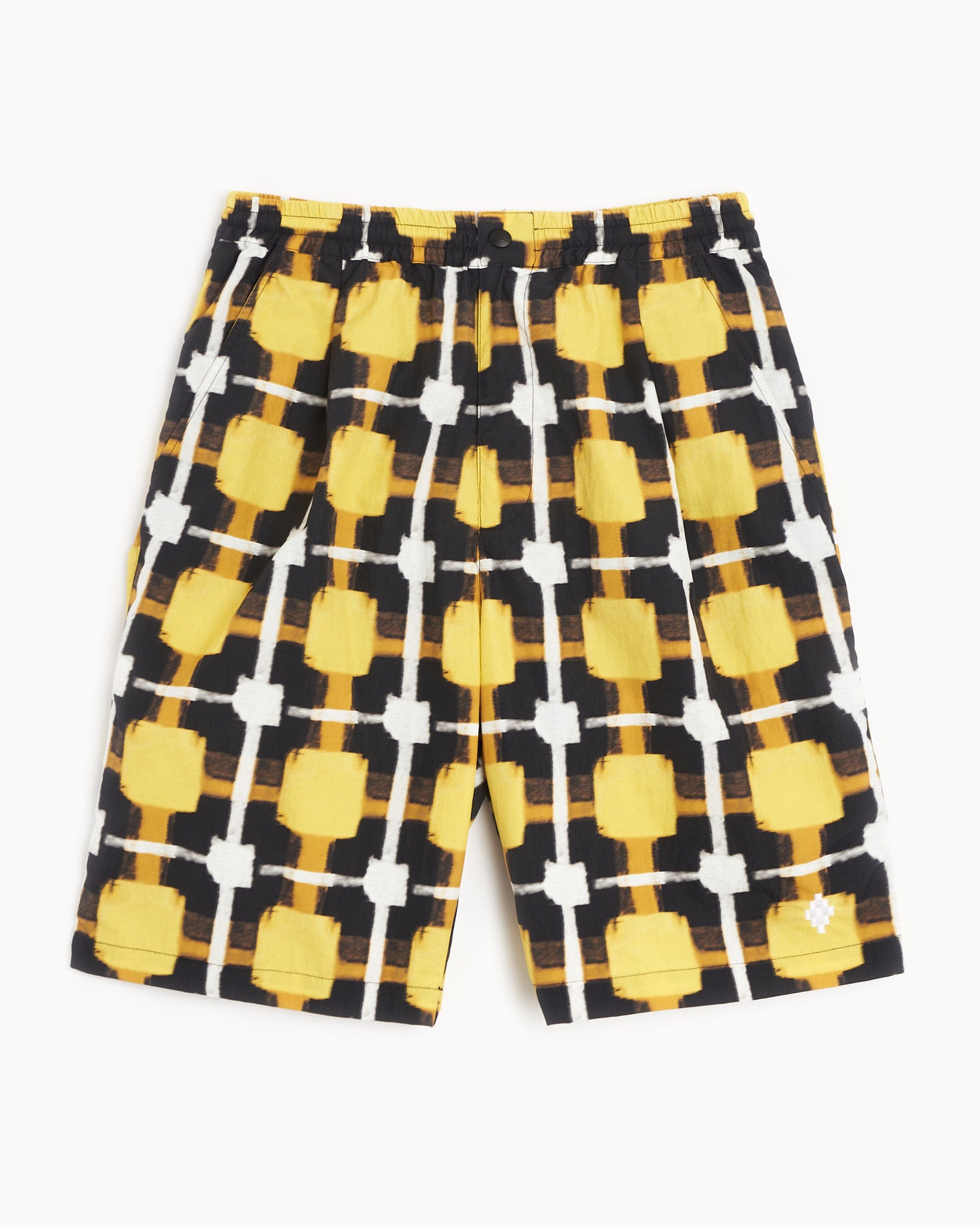 Marcelo Burlon Pantalones cortos Marcelo Burlon Check Coulisse Men's Nylon Shorts para hombre