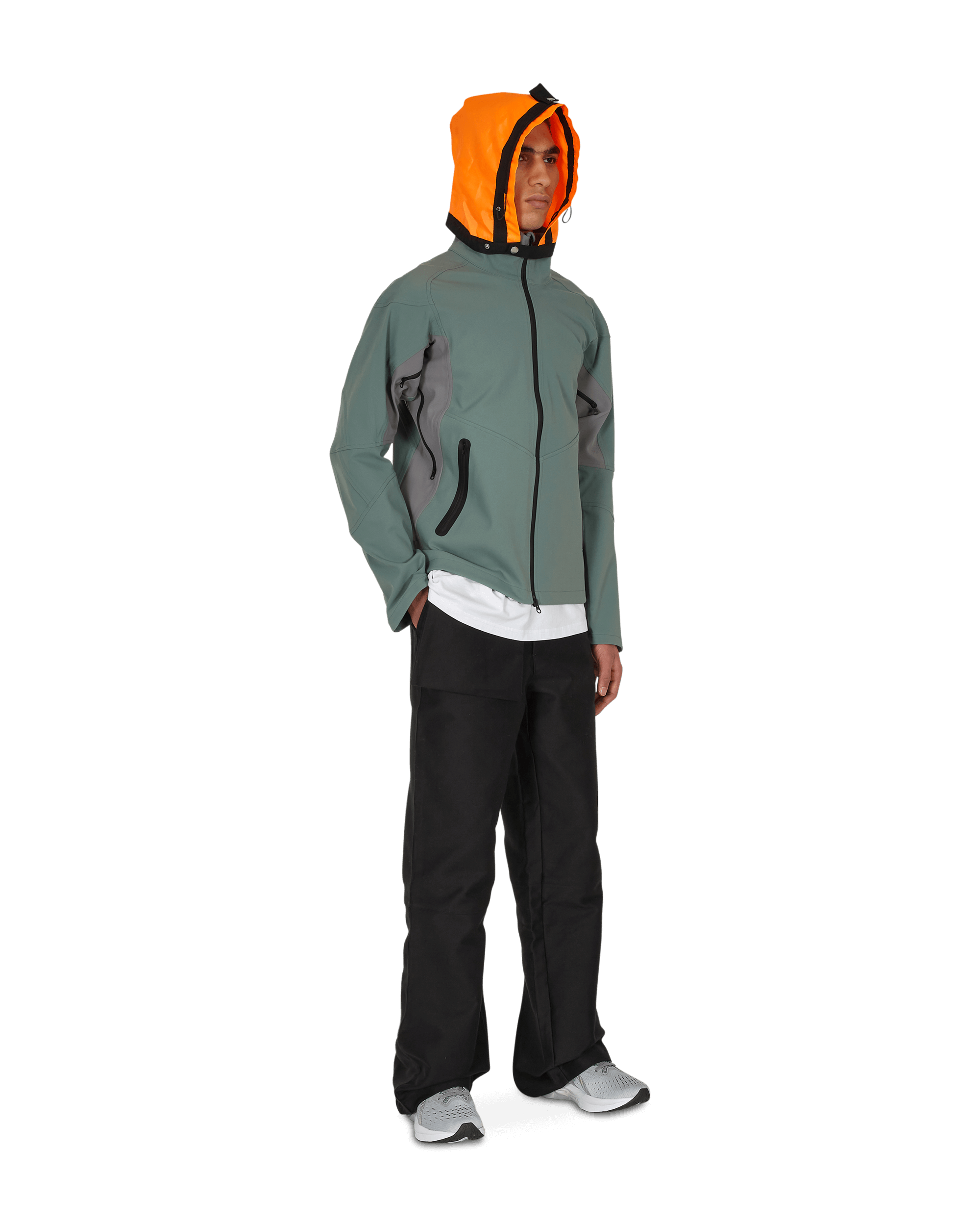 RANRA HI - VIS Detachable Hood Liner Orange