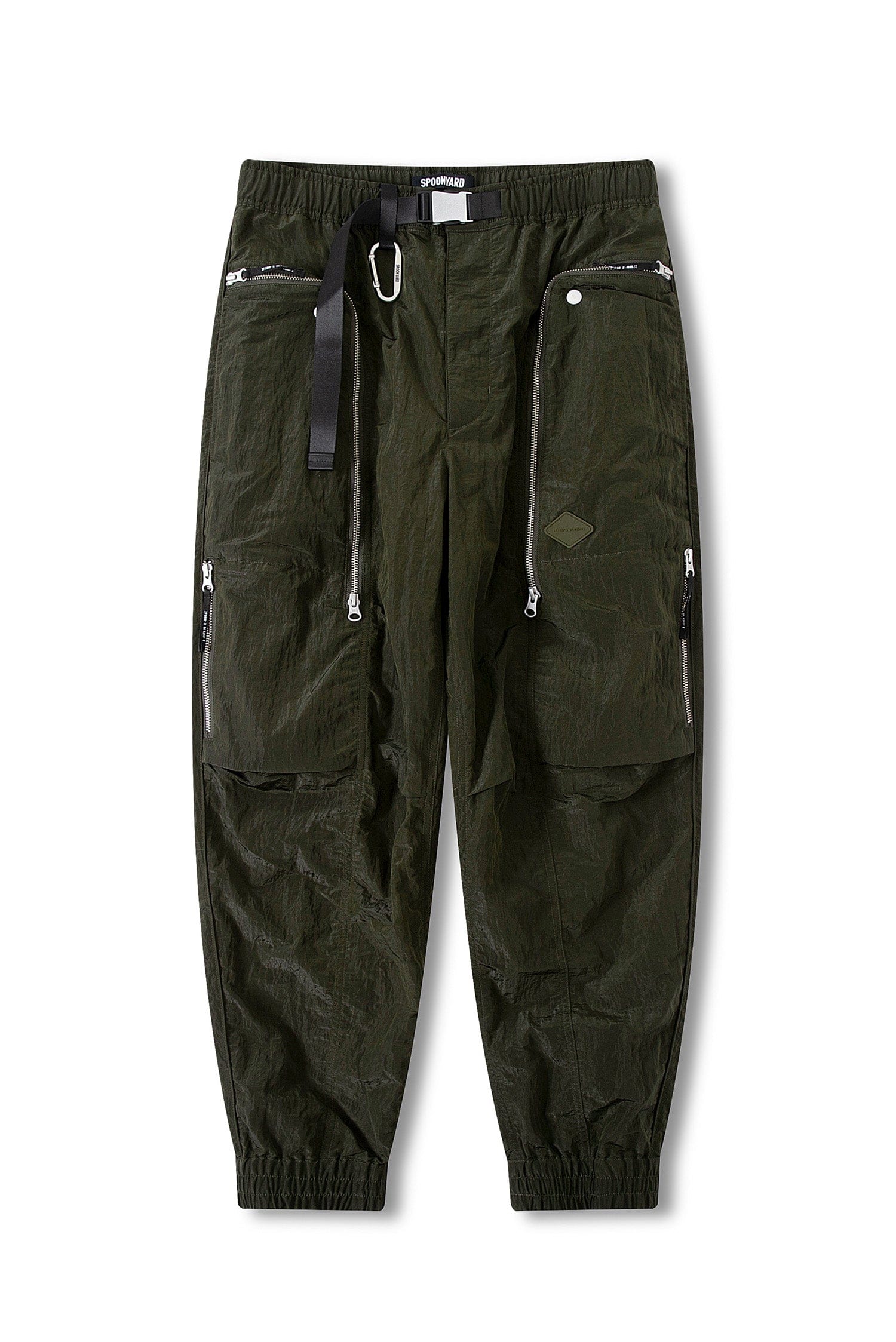 Spoonyard UNISEX ZIP POCKETS BELTED JOGGERS