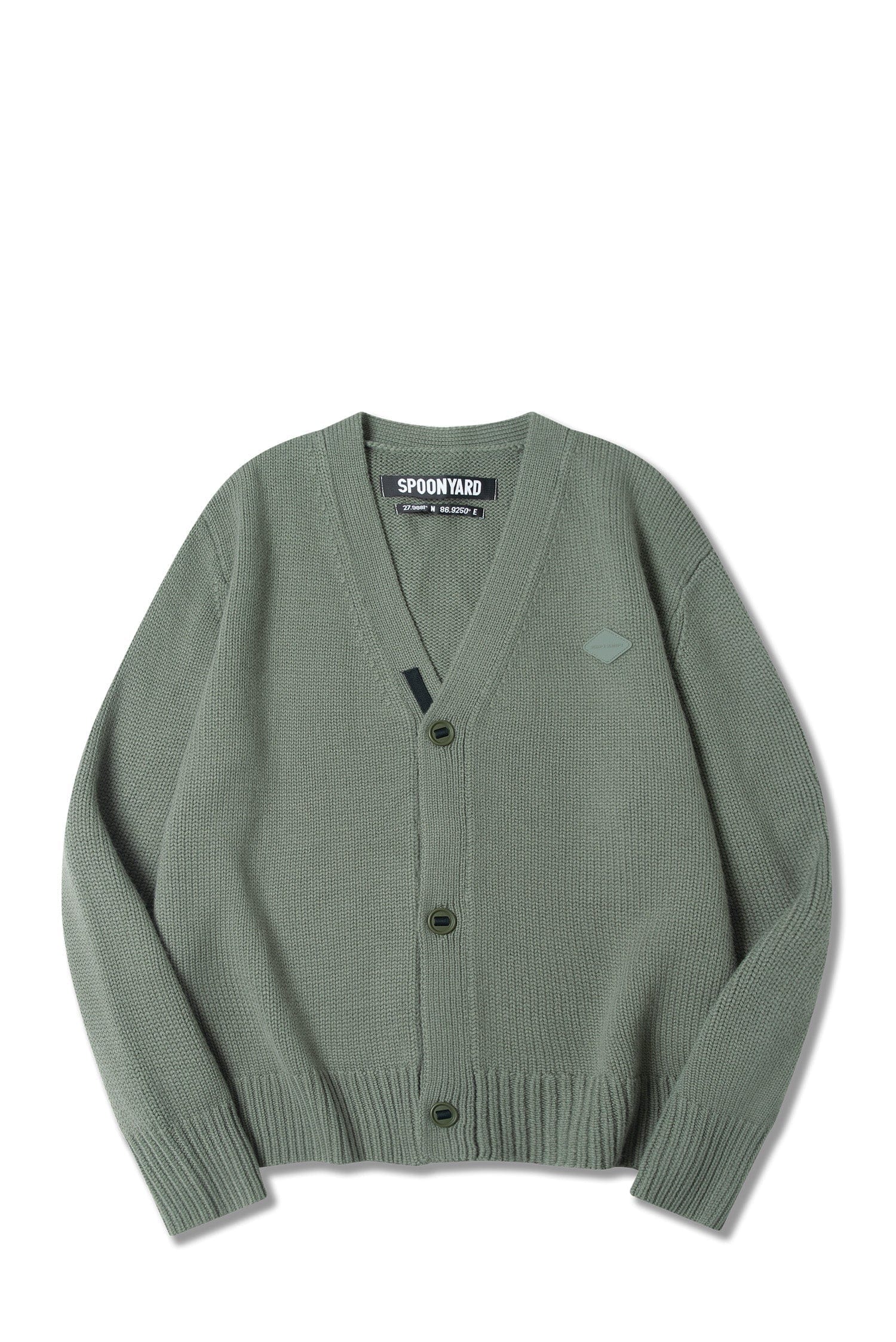 Spoonyard patch cardigan