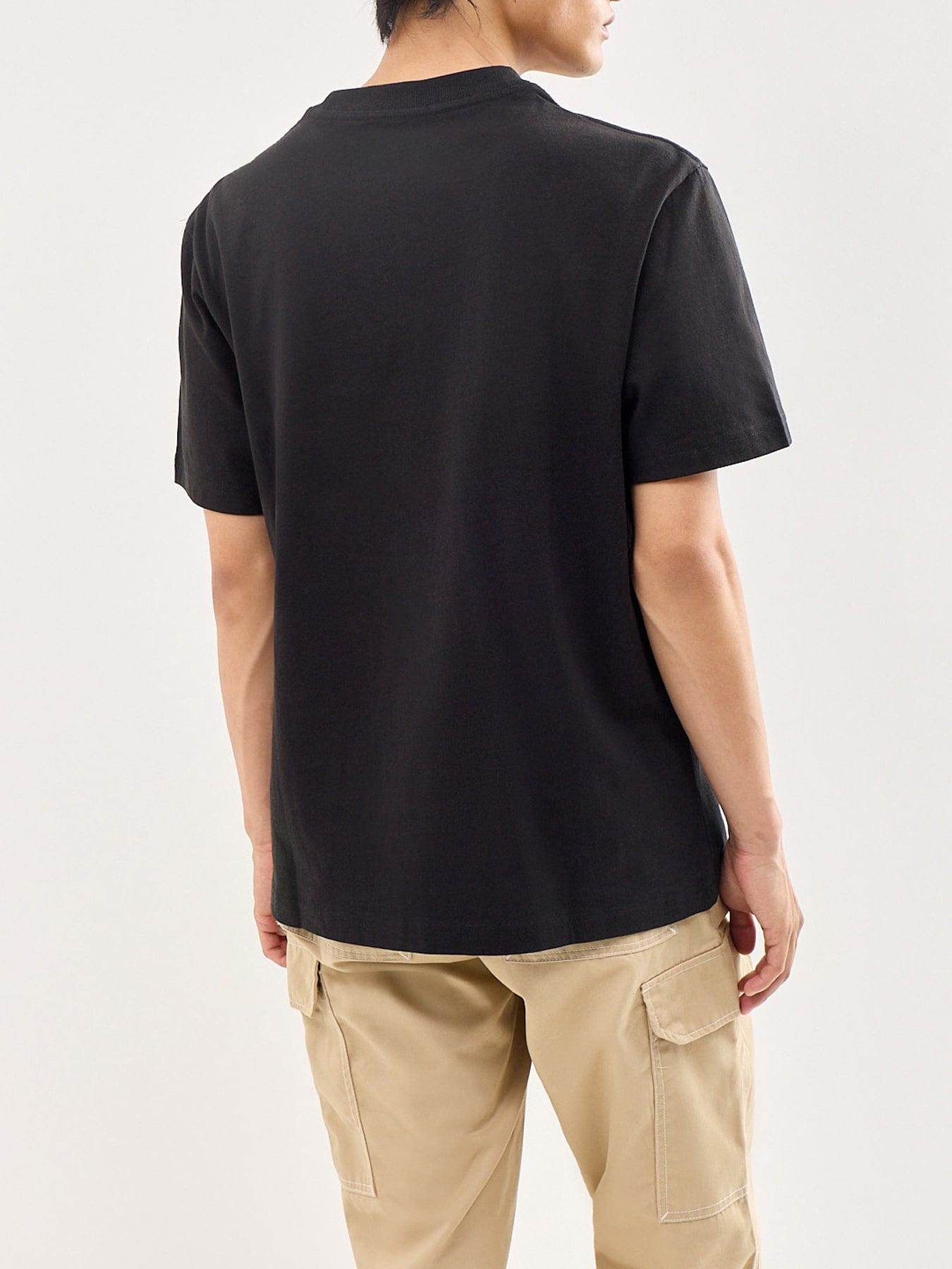 True Religion Buddha Face Graphic T - Shirt Black