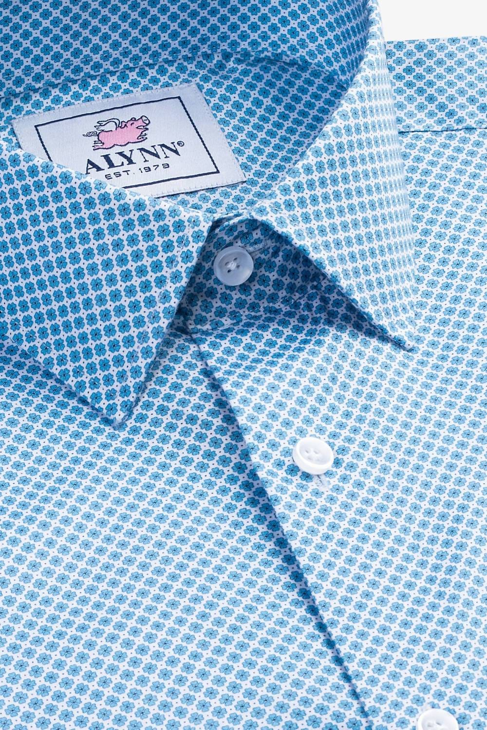 Porter Men's Porter Slim Fit Dress Shirt In Blue