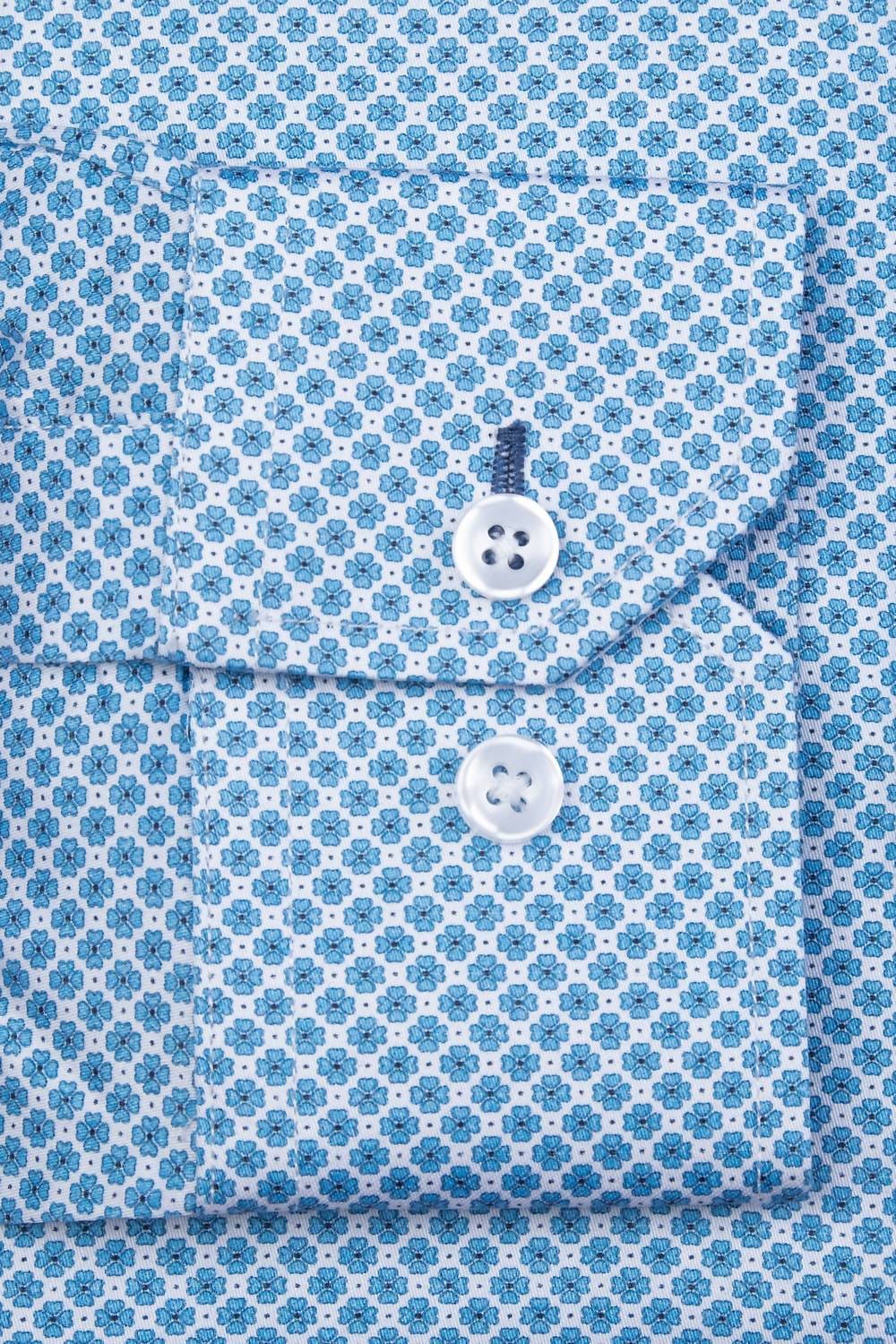 Porter Men's Porter Slim Fit Dress Shirt In Blue