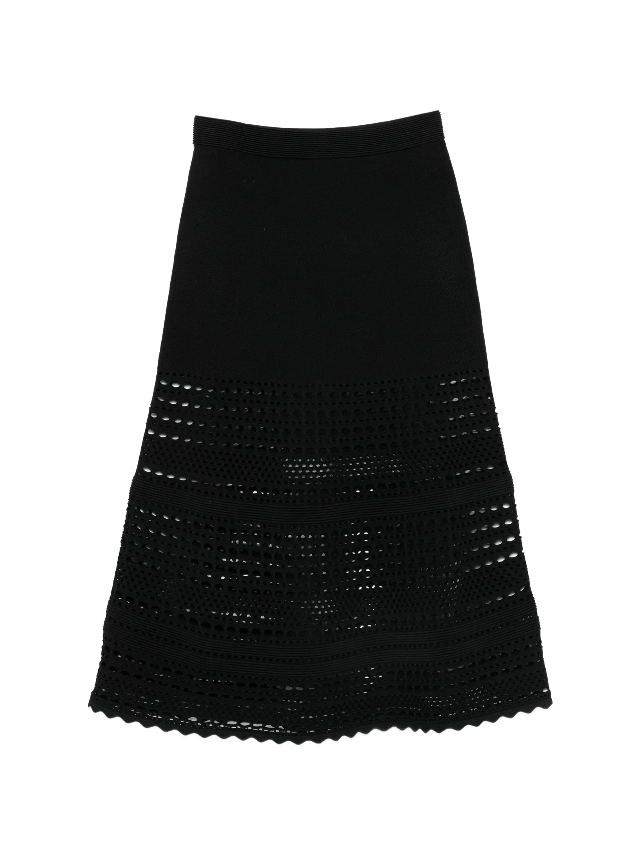 Simkhai open - stitch midi skirt