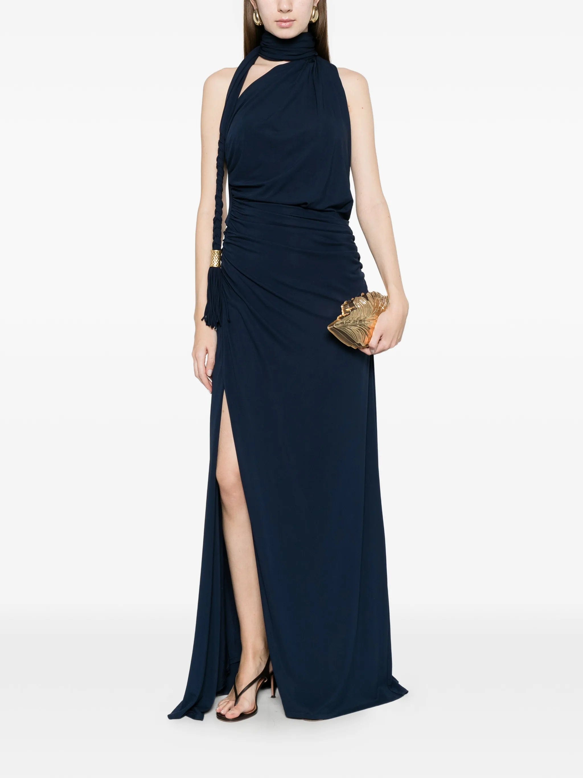 Simkhai tie - detail maxi dress