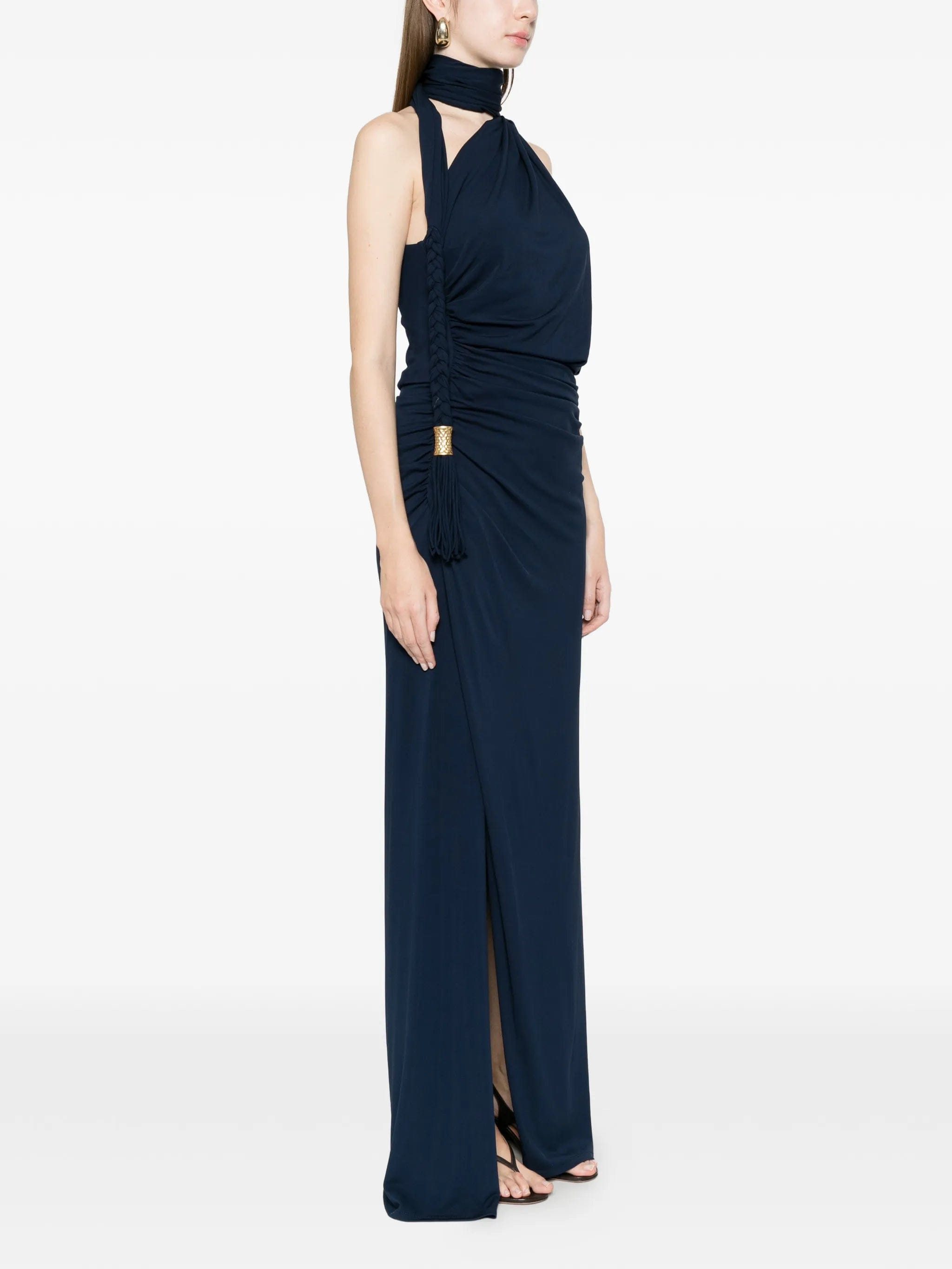 Simkhai tie - detail maxi dress