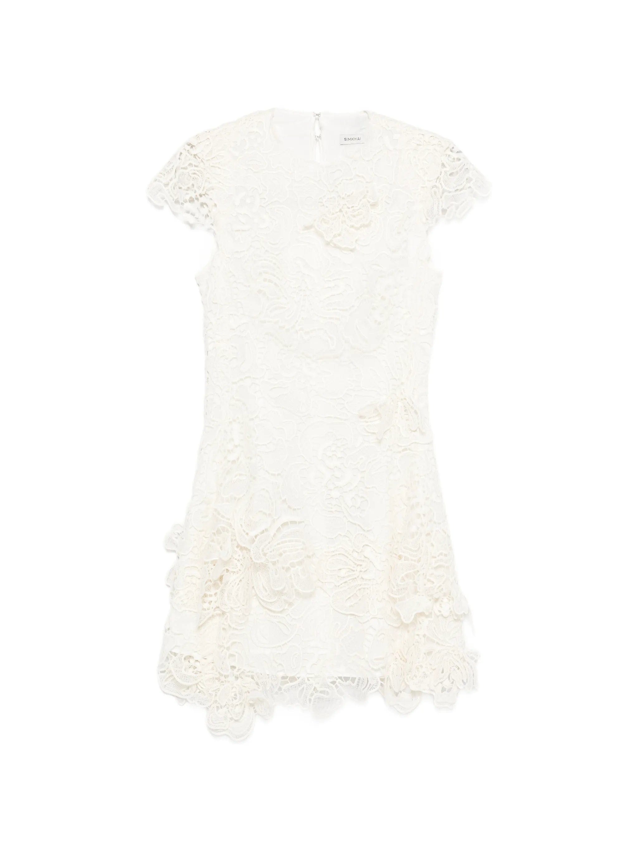 Simkhai Novelle lace mini dress