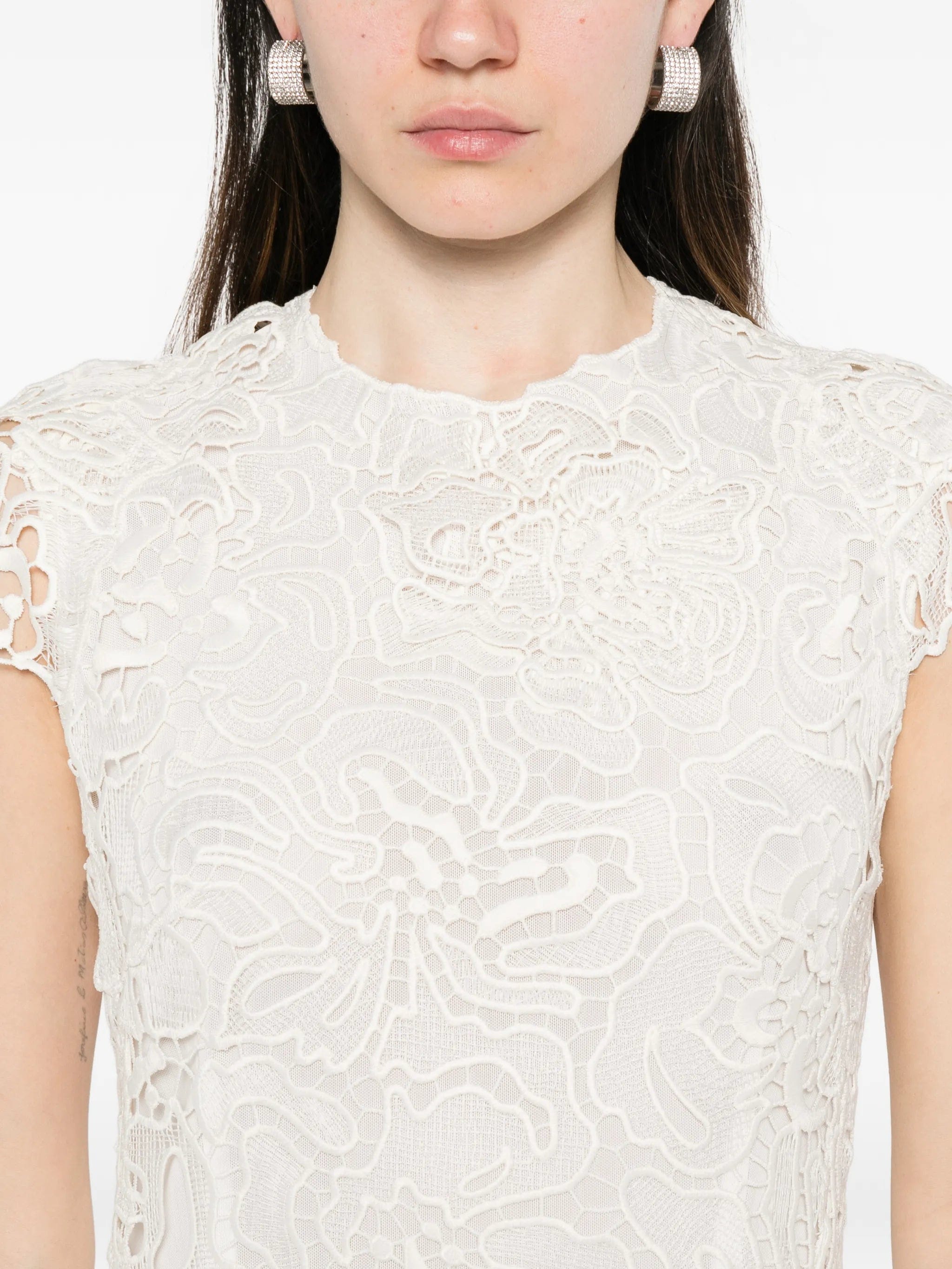 Simkhai Novelle lace mini dress