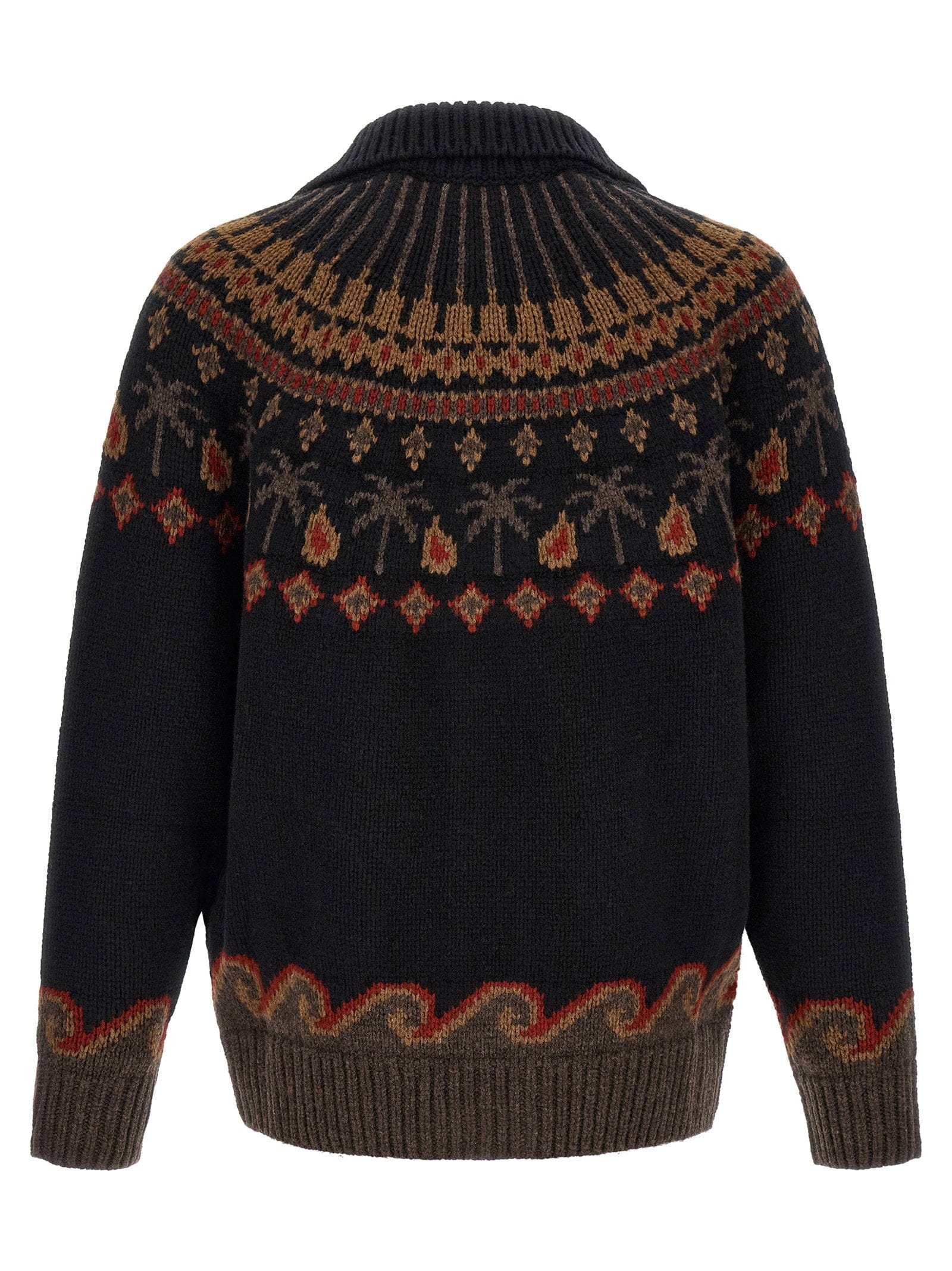 Alanui Sweet Winter Cardigan — Black