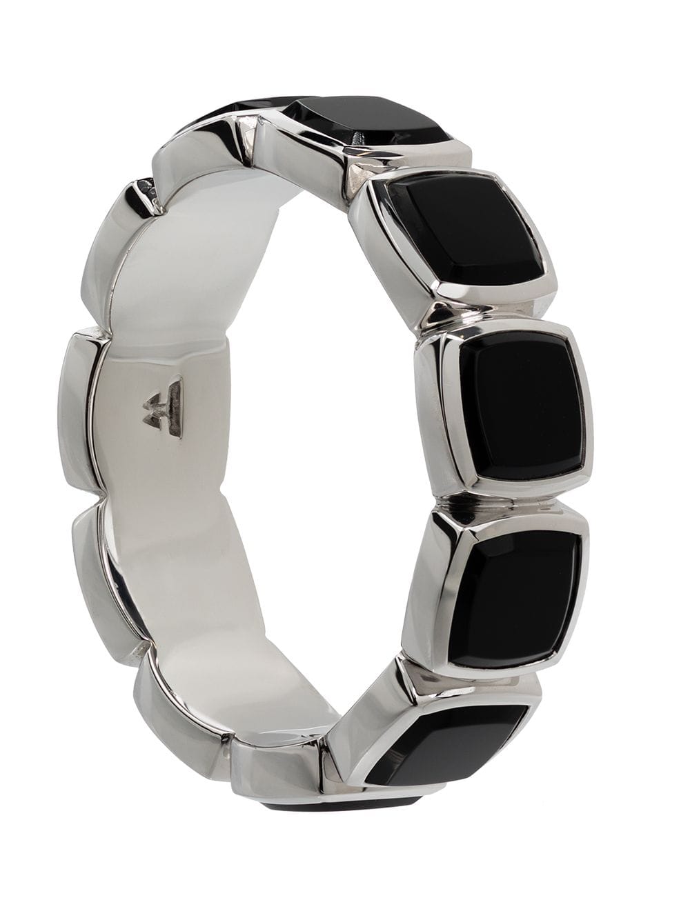 Tom Wood onyx embellished band ring