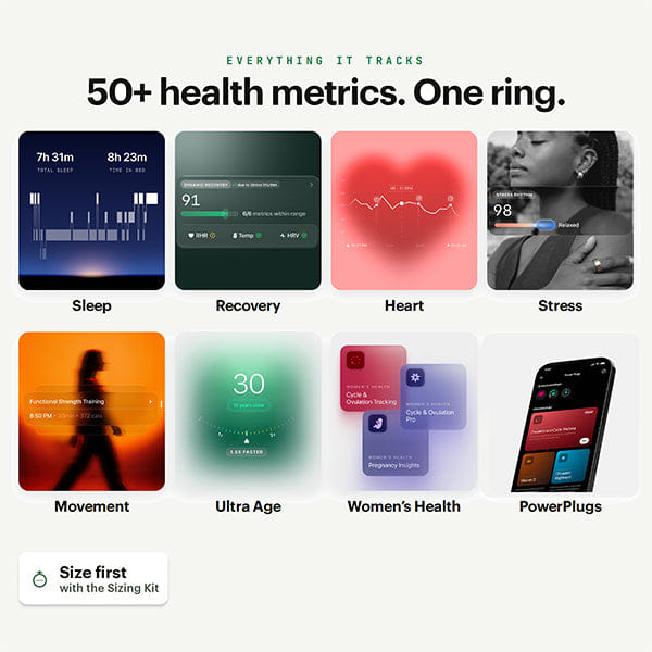 Ultrahuman Ring AIR Bionic Gold
