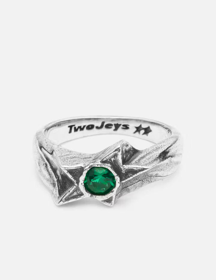 Twojeys Green Calda Ring