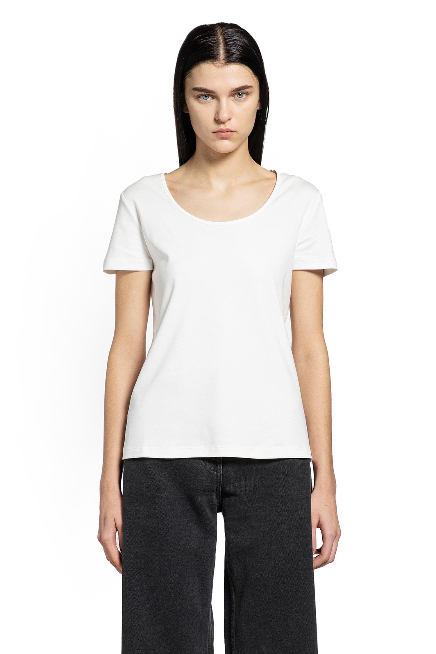 S MAX MARA Cotton Jersey T - Shirt