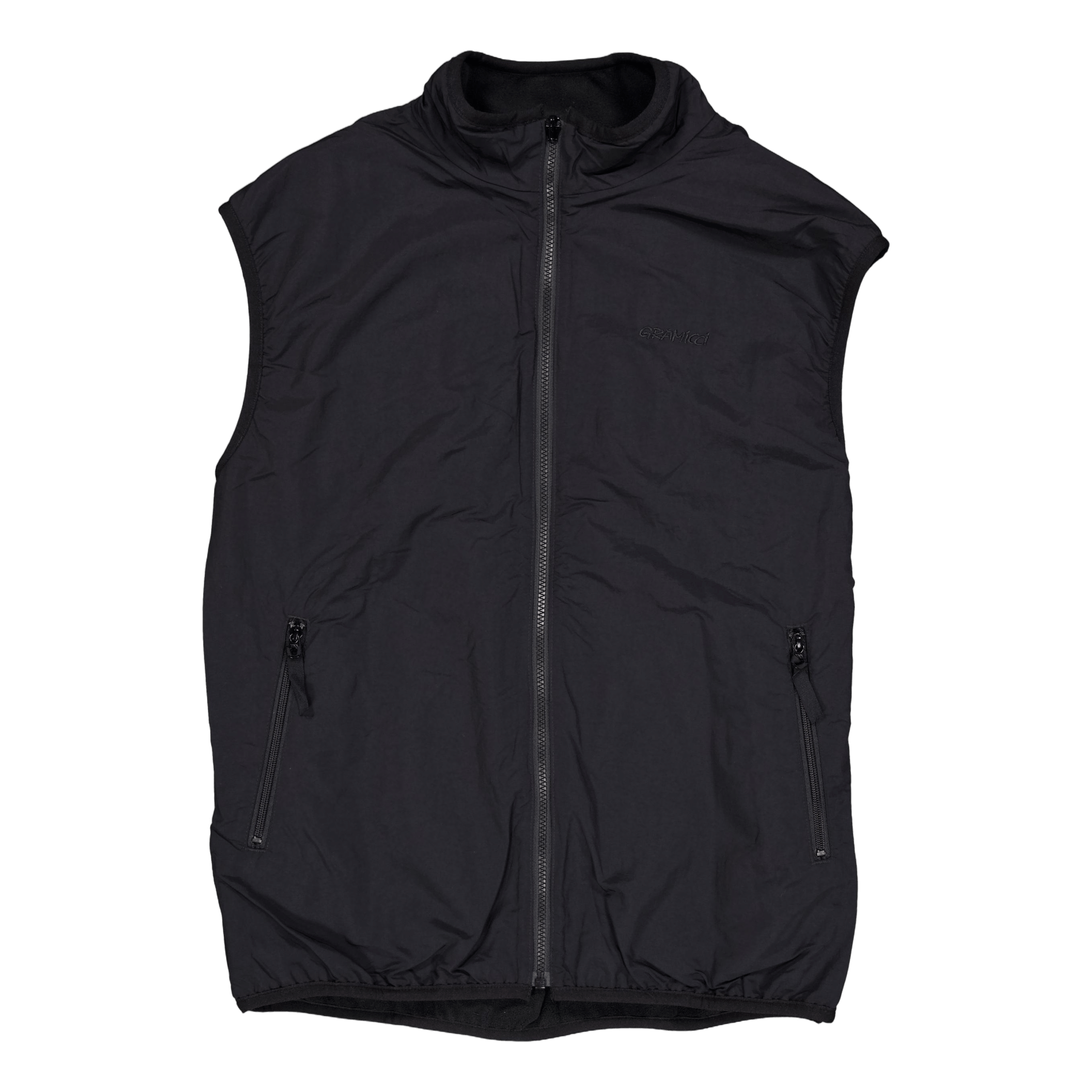 Gramicci Reversible Fleece Vest Black