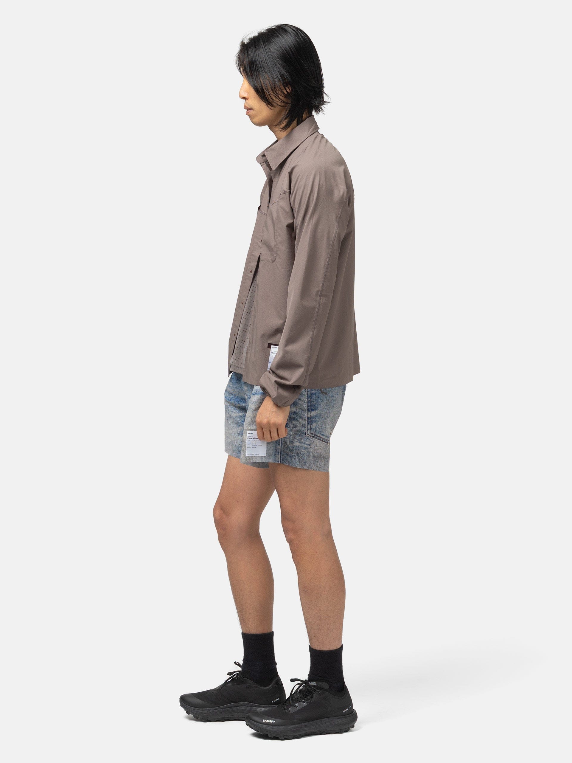 Satisfy PeaceShell 5" Unlined Short Digital Denim