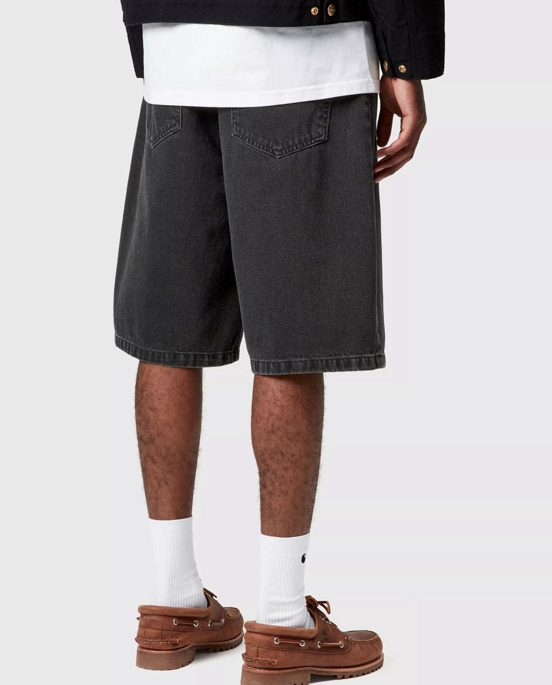 Carhartt WIP - Landon Short - Black Stone Washed