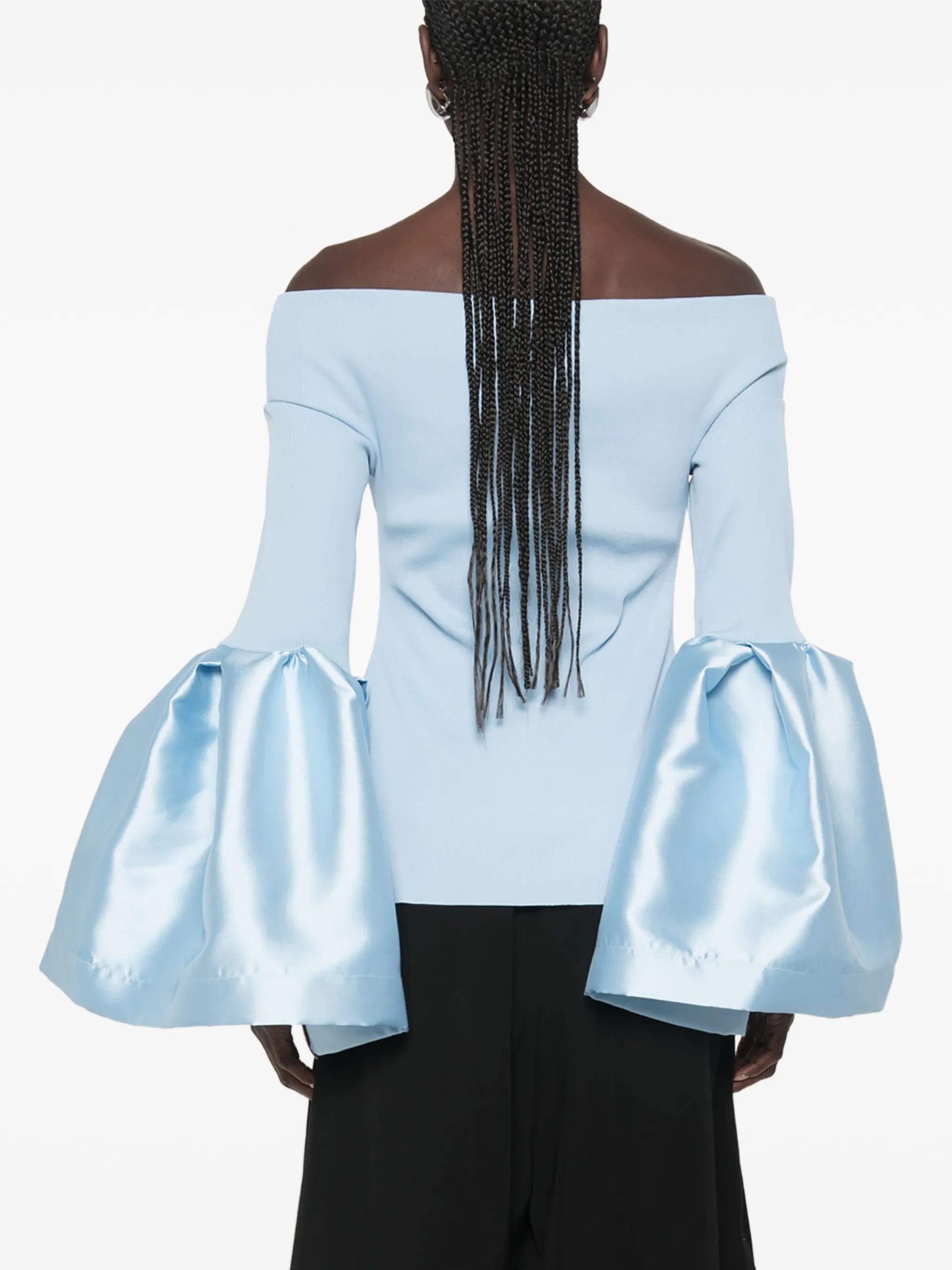 Marques'almeida off - shoulder blouse