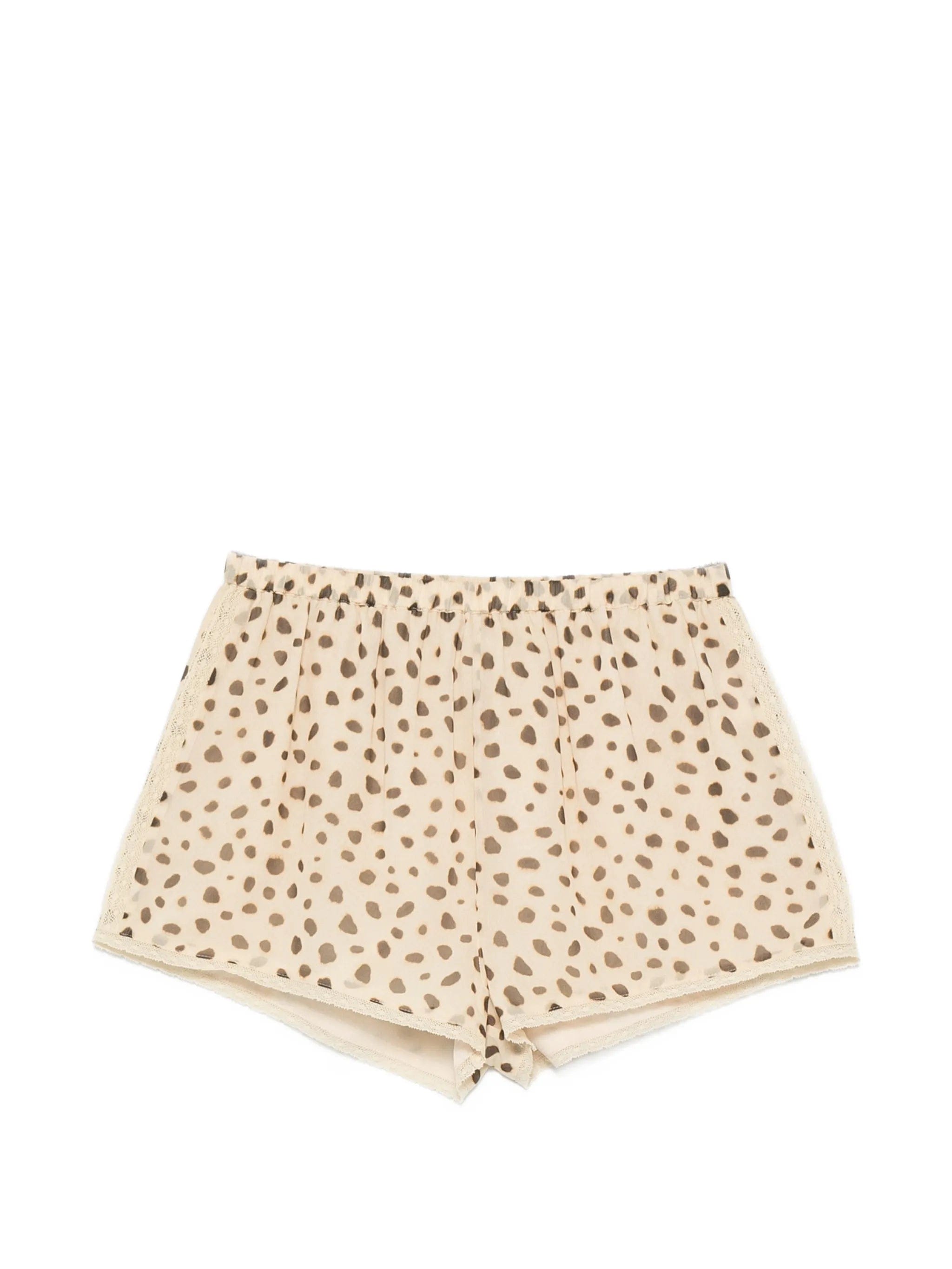 Posse Priscilla cheetah - print shorts