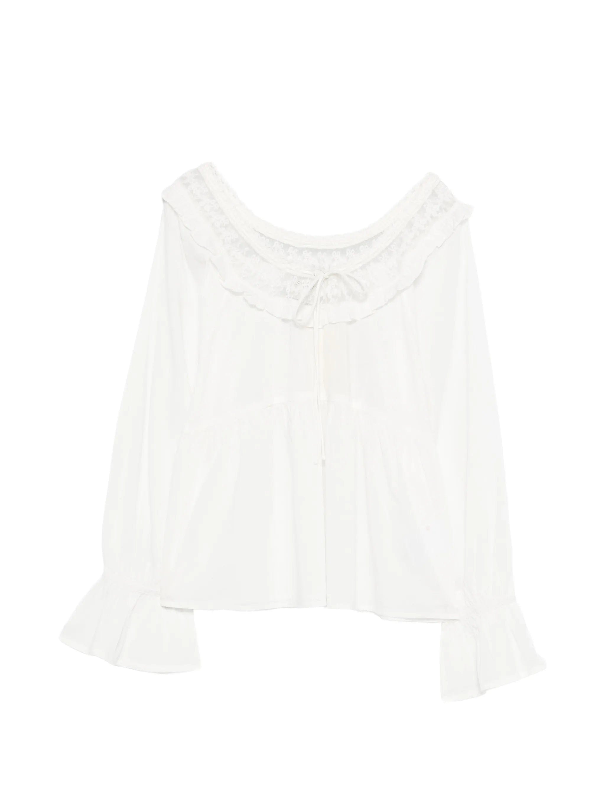 Posse Danielle lace - trim blouse