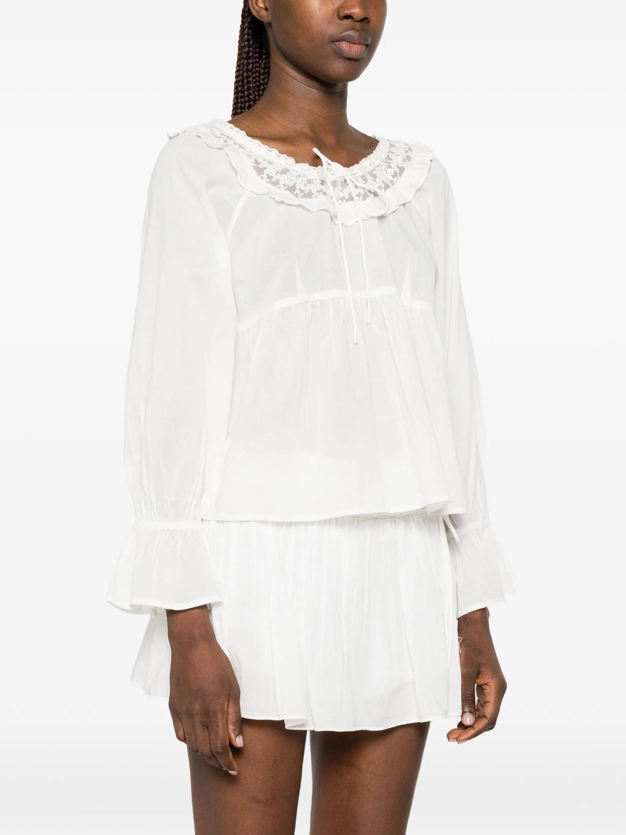 Posse Danielle lace - trim blouse