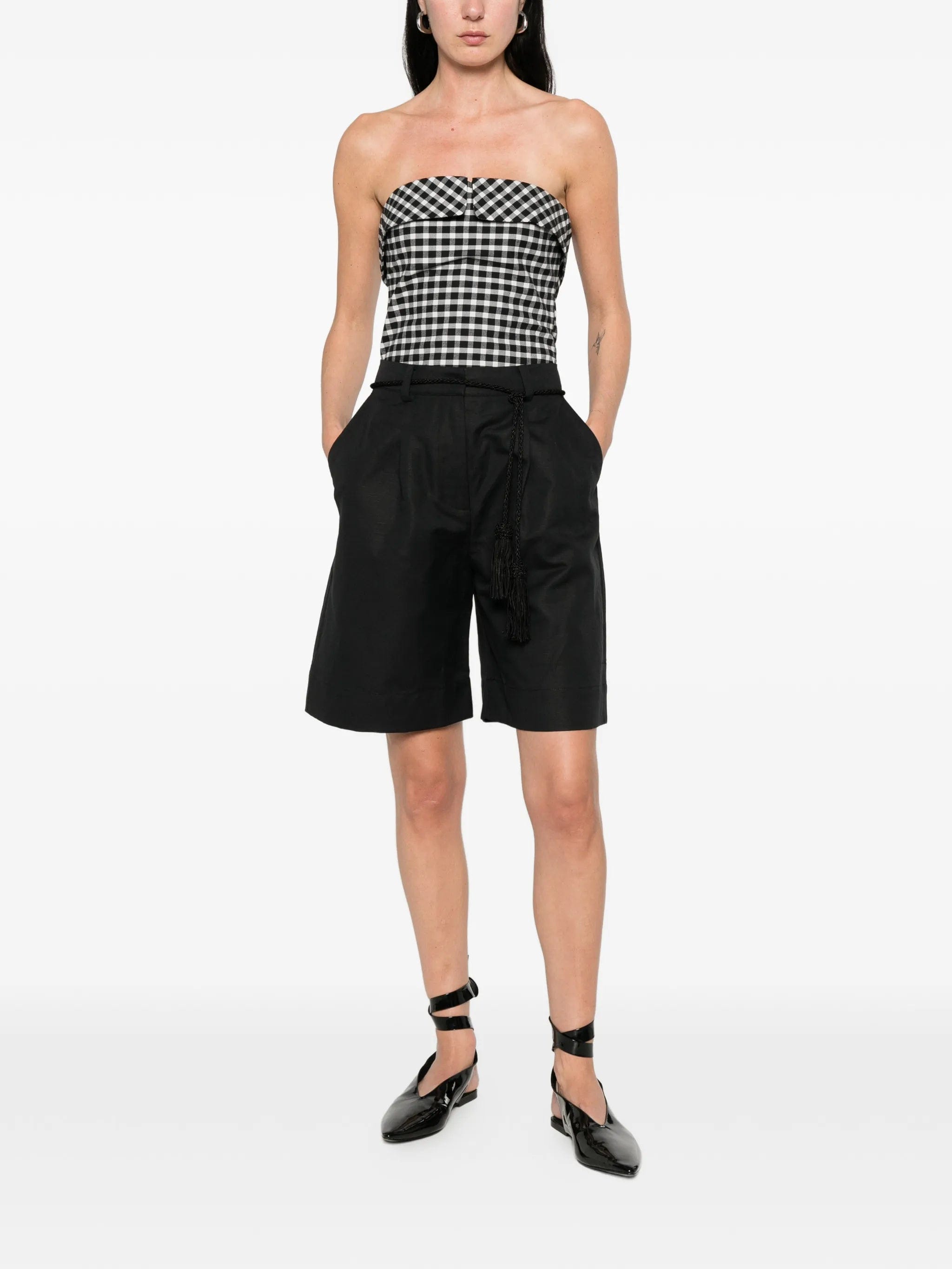 Posse Yvette high - waisted tailored short