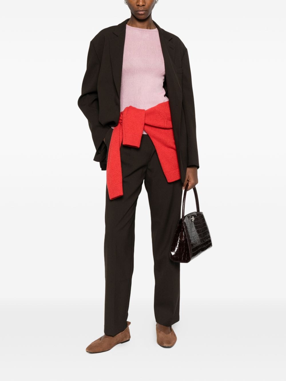032C Bea Trousers — Brown