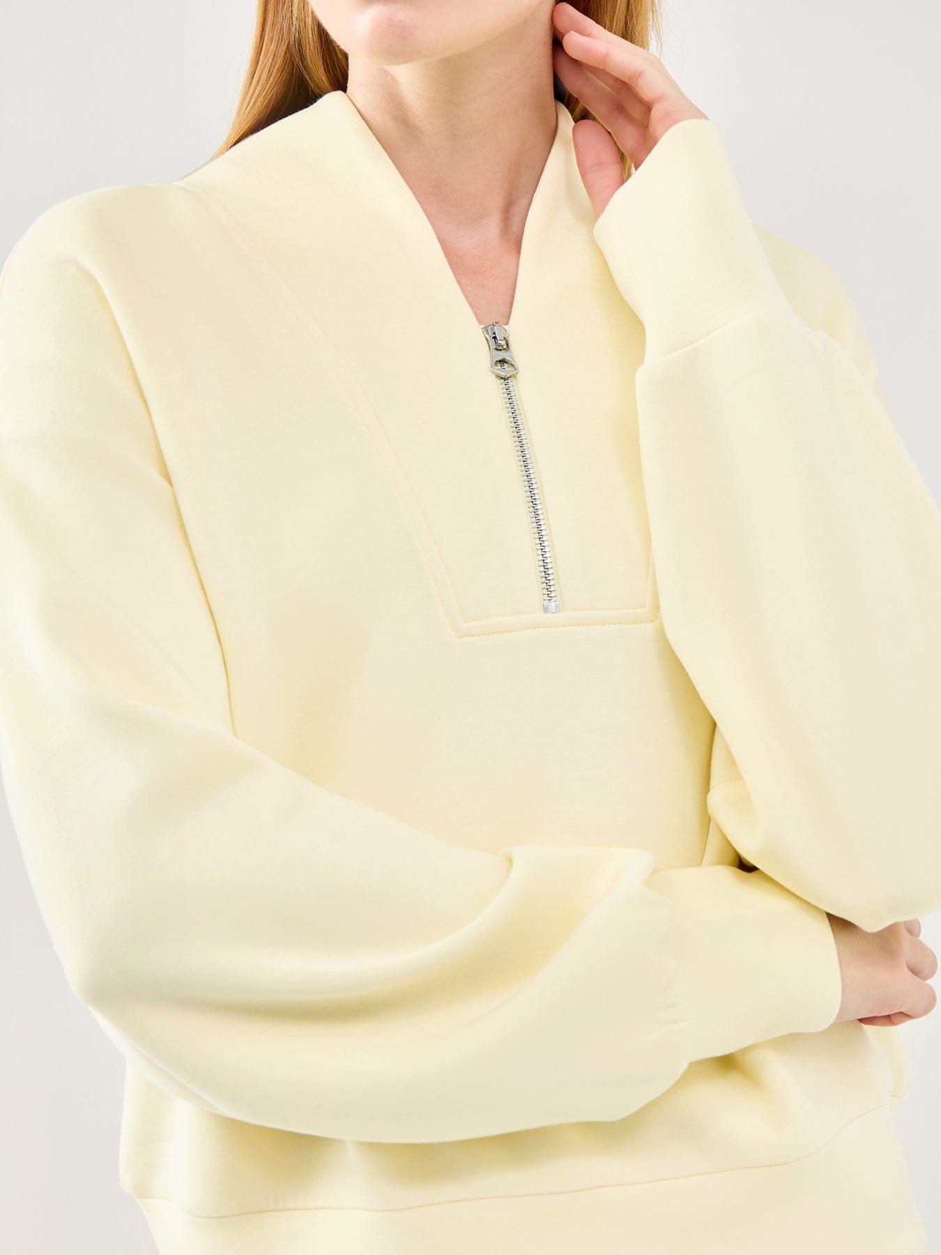 Varley Davidson Sweatshirt Yellow