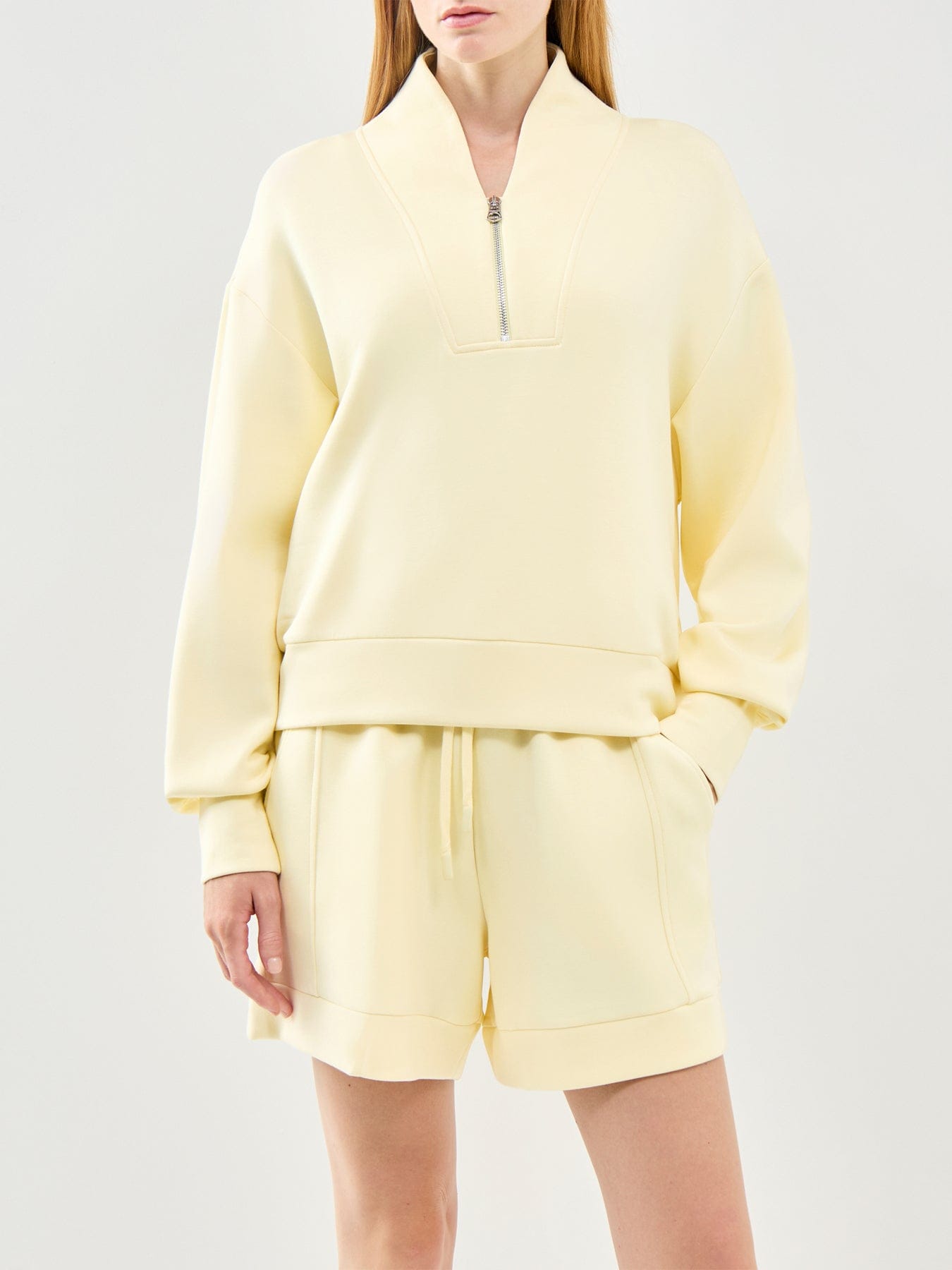 Varley Davidson Sweatshirt Yellow