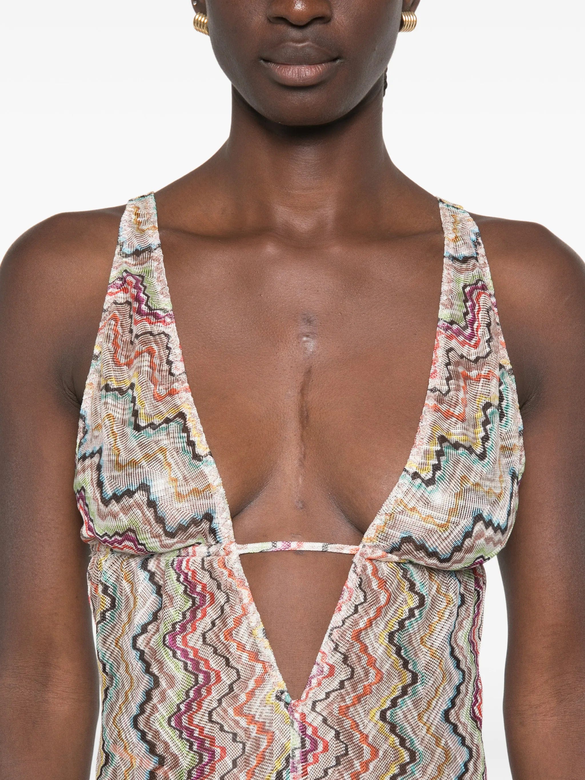 Missoni zigzag - pattern jumpsuit