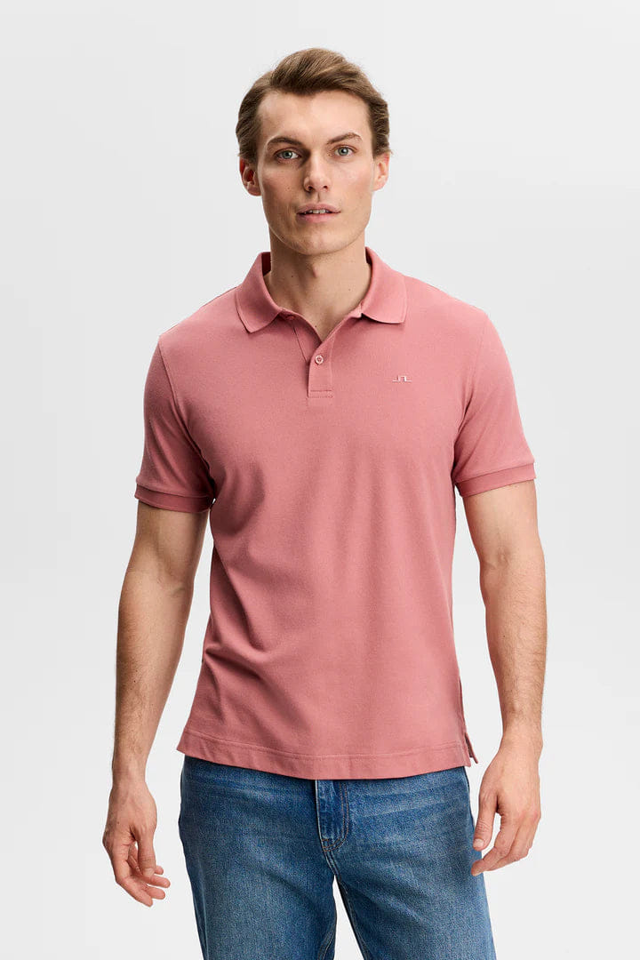 J. Lindeberg Verse Polo - Withered Rose