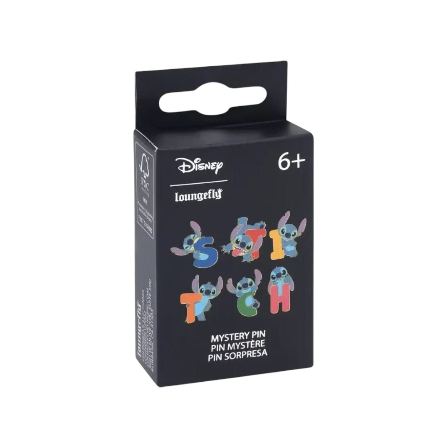 Loungefly Lilo and Stitch Letters Disney Loungefly Blind Box Mystery Pin