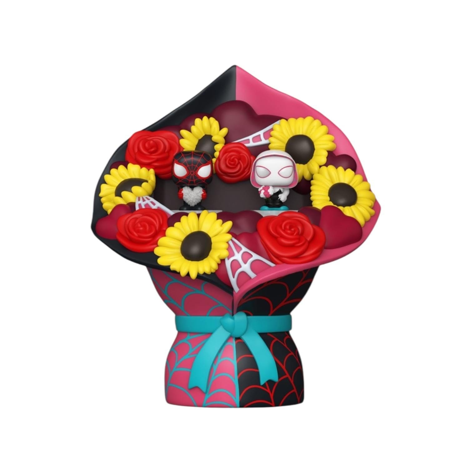 Marvel Miles Morales and Gwen Spider Bitty Pop Bouquet - Marvel