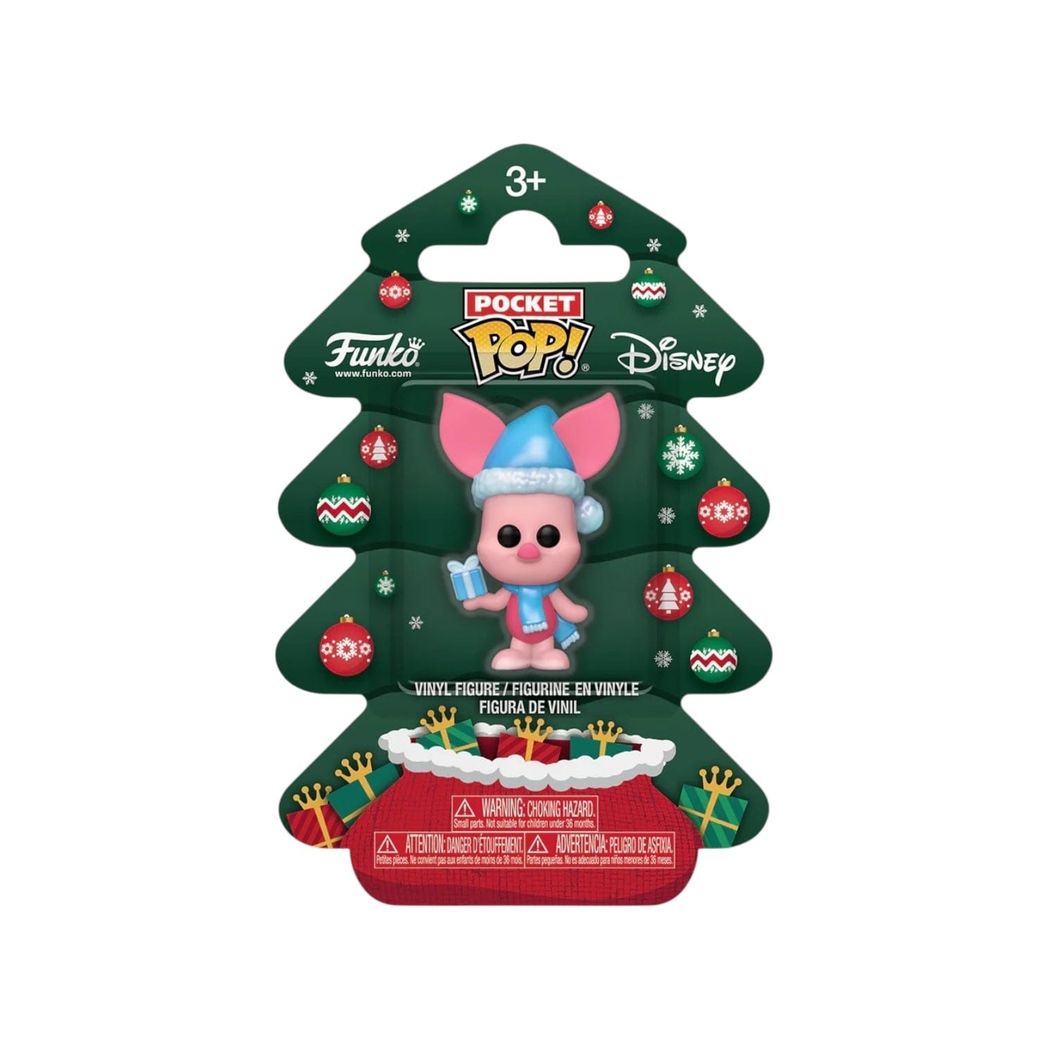 holiday Piglet Funko Pocket Pop - Disney Holiday Tree
