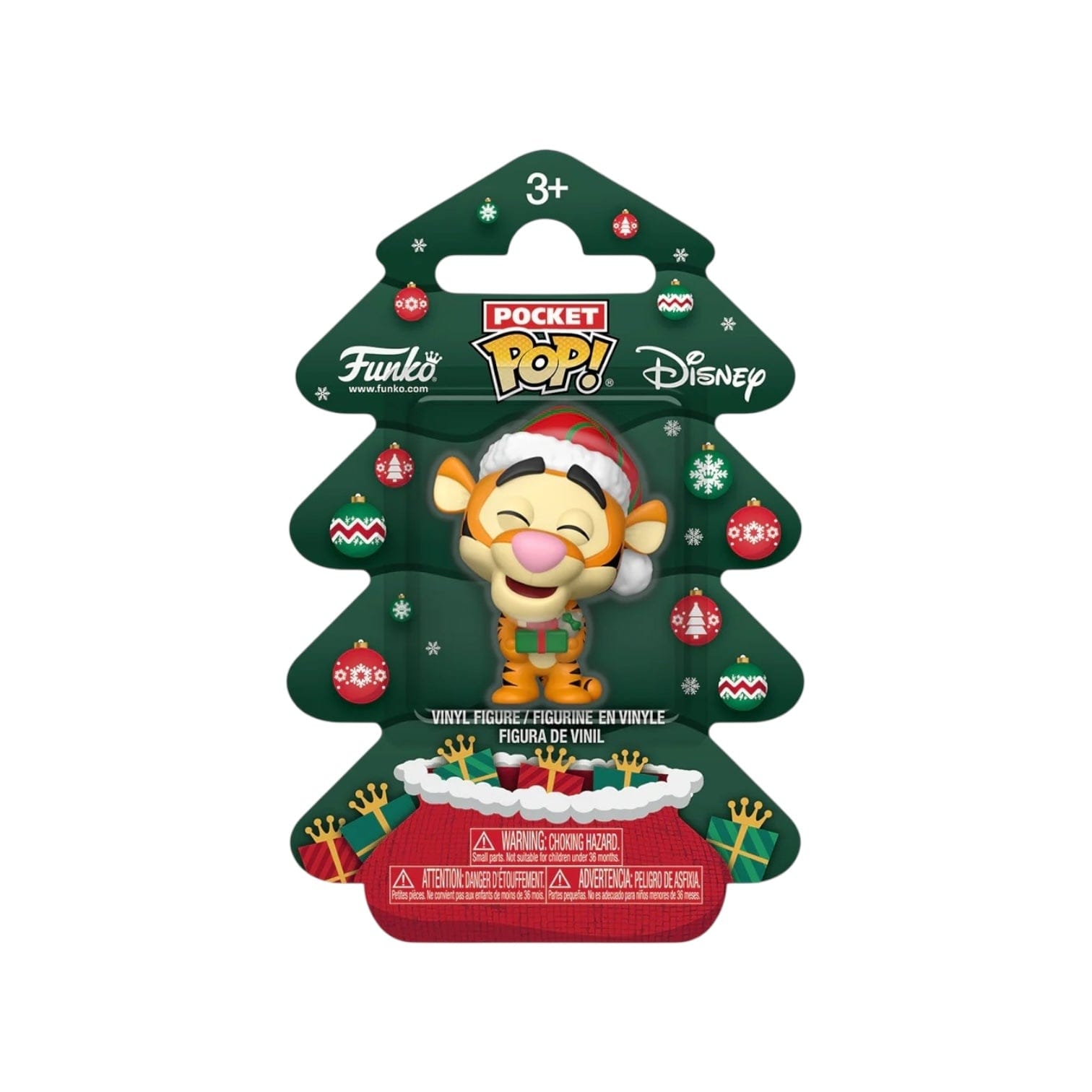 holiday Tigger Funko Pocket Pop - Disney Holiday Tree