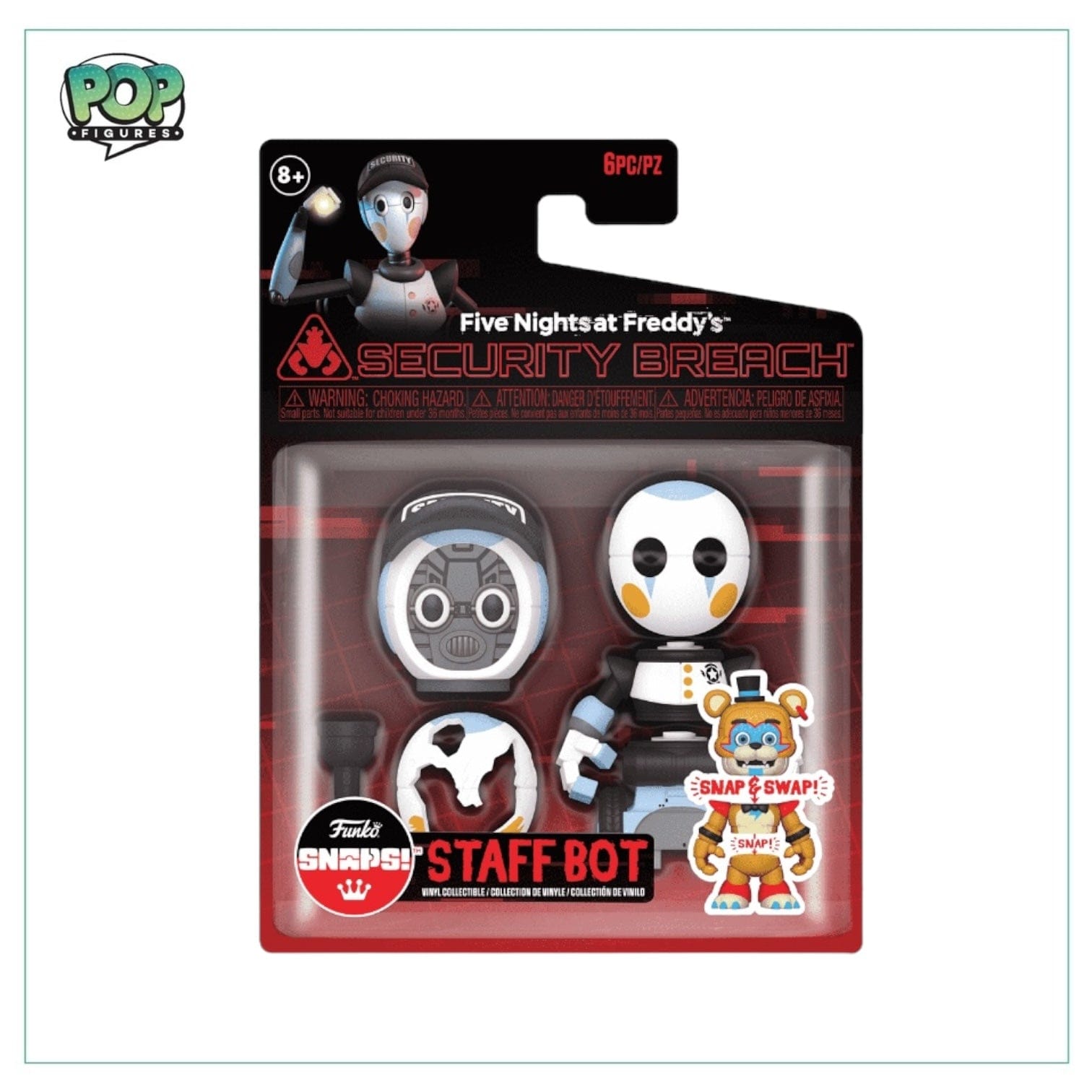 FREDDY Staff Bot Funko Snaps - Five Nights at Freddy's