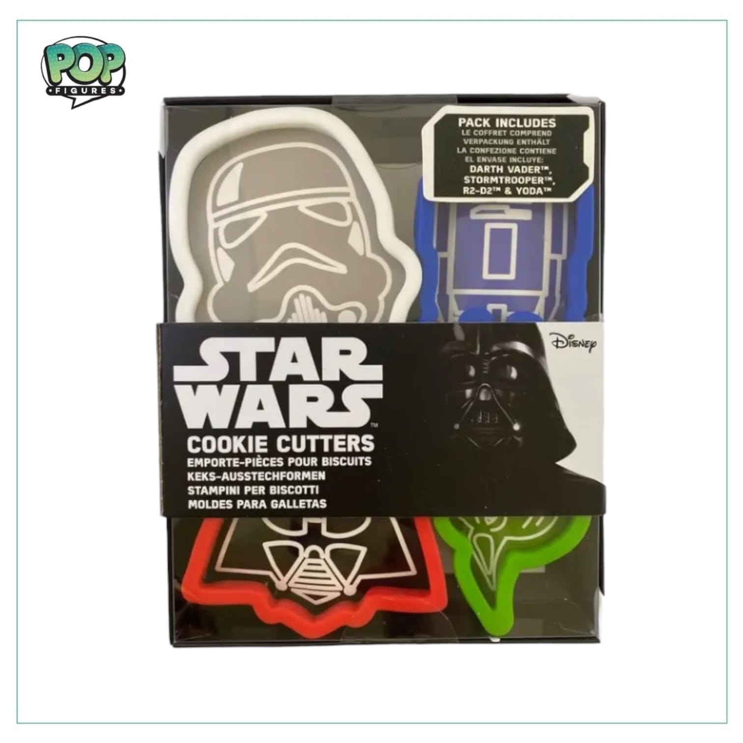 Star Wars - Funko Cookie Cutters set of 4