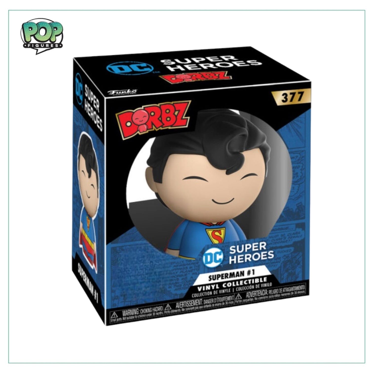 DC Comics Superman #1 #377 Funko Dorbz! - DC Comics - Exclusive