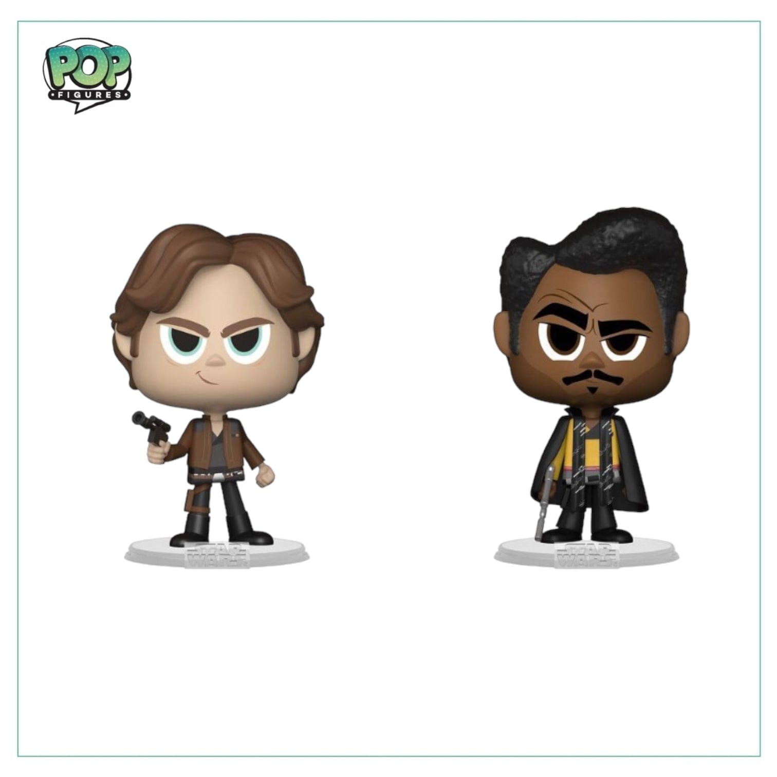 Star Wars Han Solo and Lando Calrissian Funko Vynl. - Star Wars