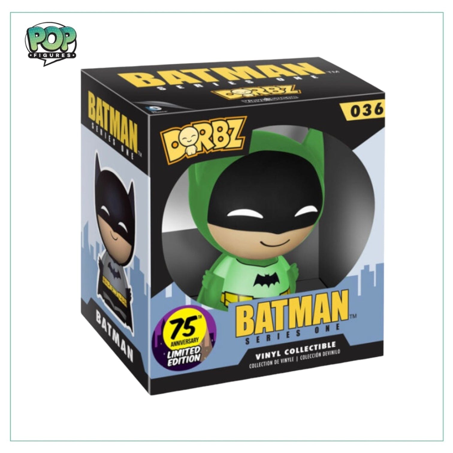 ONE Batman (Green) #036 Dorbz! - Batman Series One - 75th Anniversary