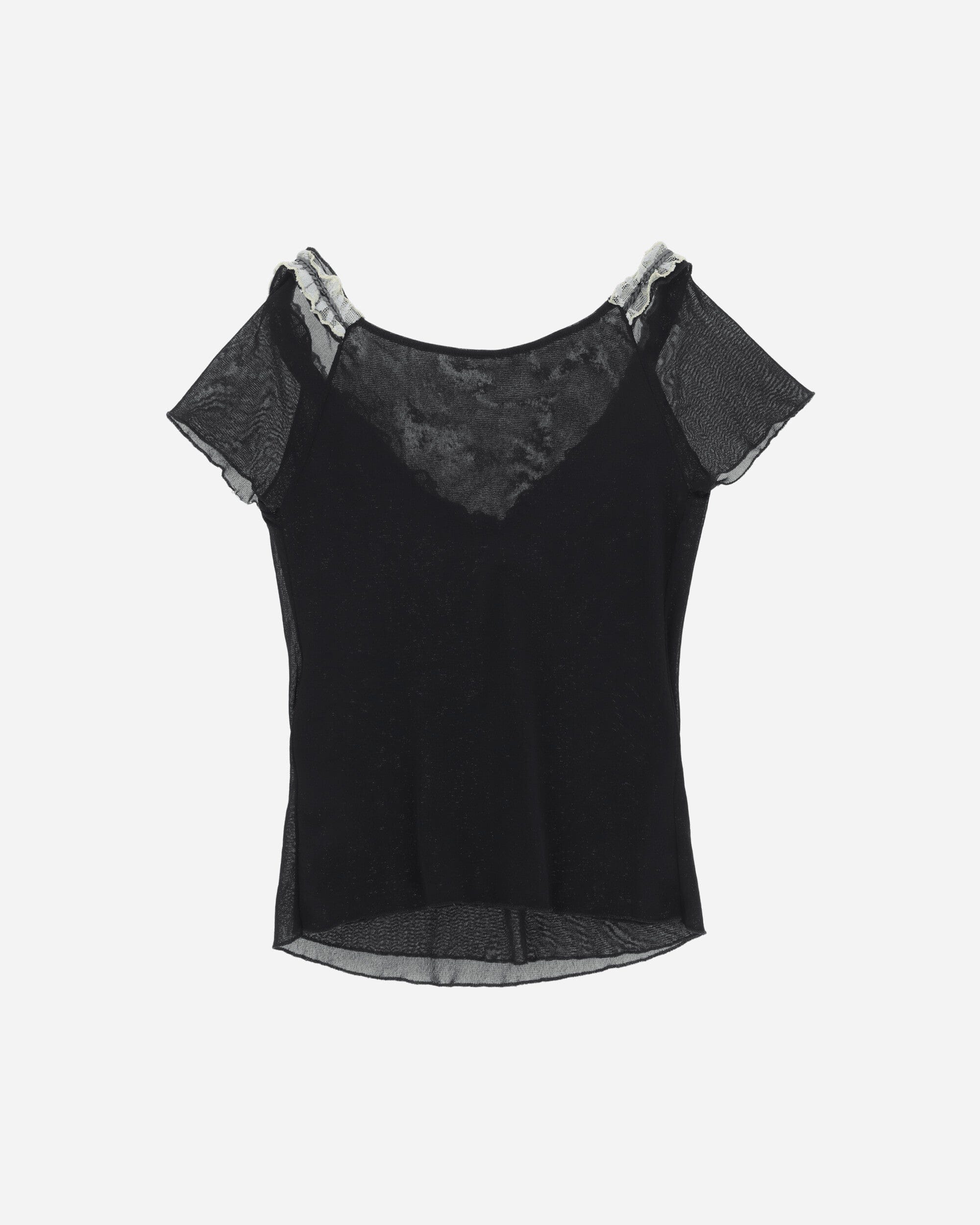 Pezze Vintage Women's Butterfly Top Black